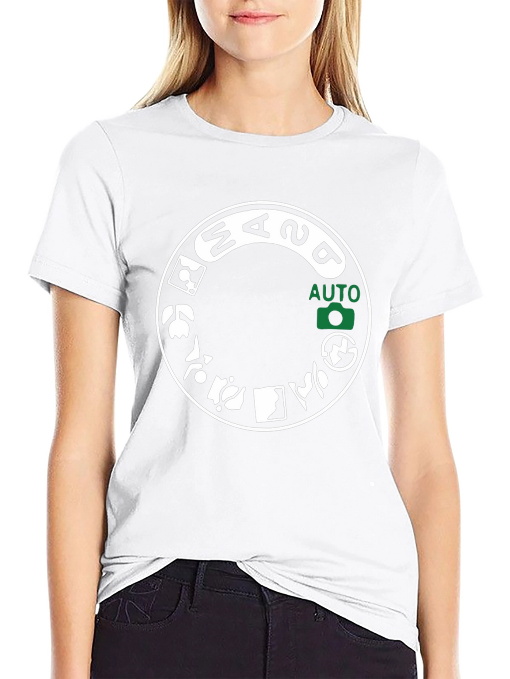 Camera Mode Dial Graphic T-Shirt