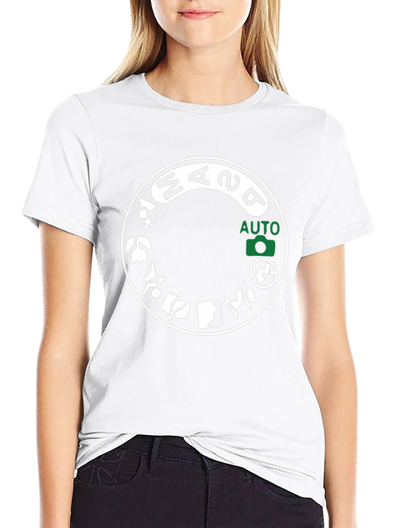 Camera Mode Dial Graphic T-Shirt