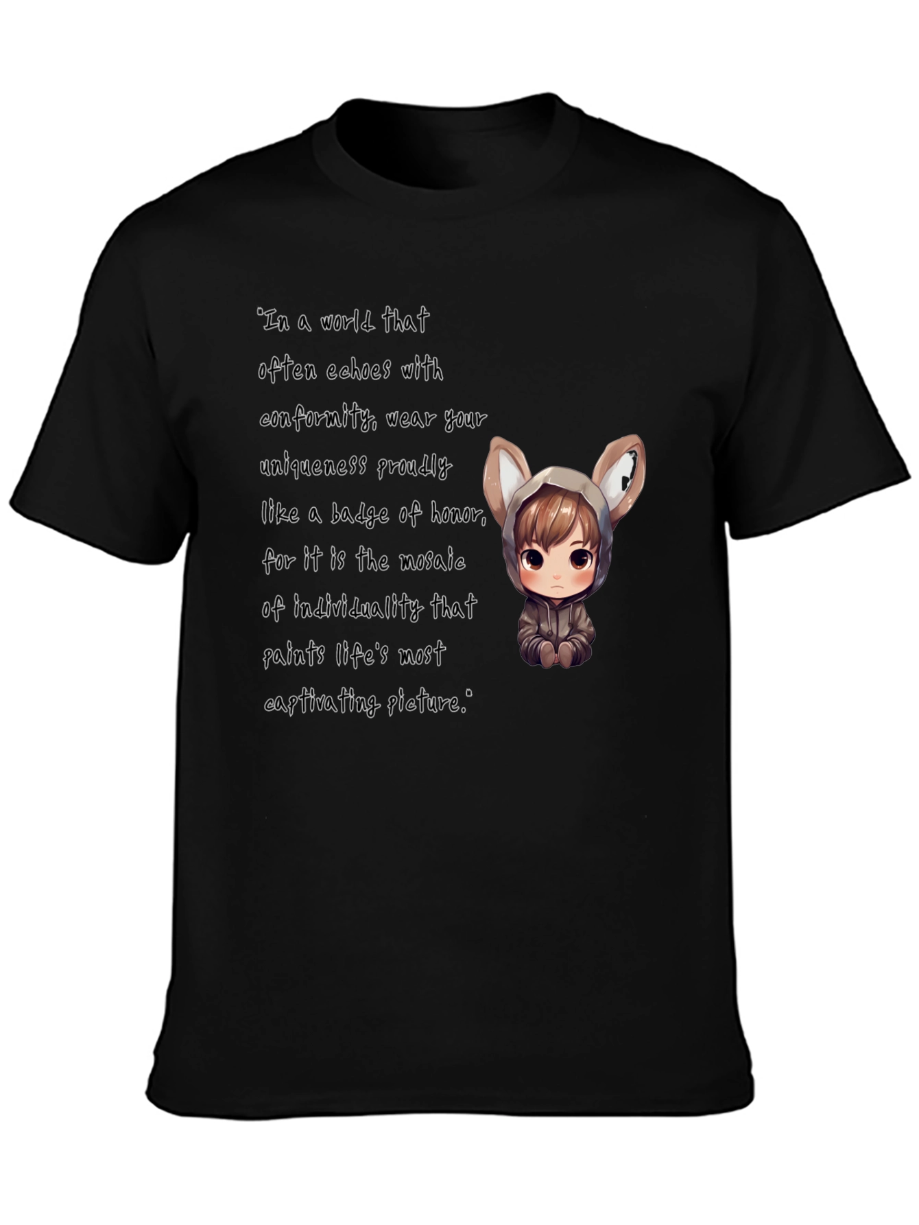 Unique Individuality T-Shirt - Be You!