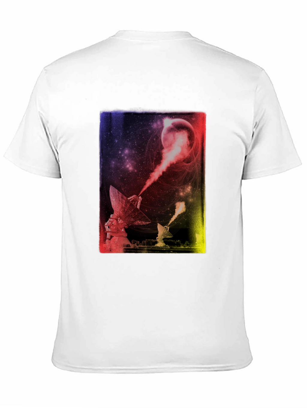 Cosmic Telescope Graphic Tee - Soft Cotton Comfort