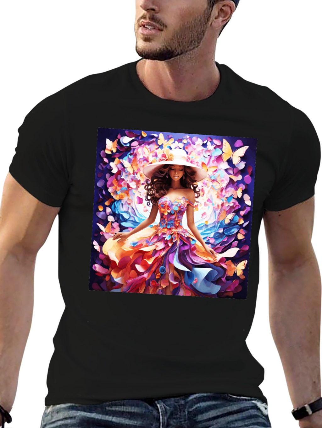 Butterfly Dress T-Shirt