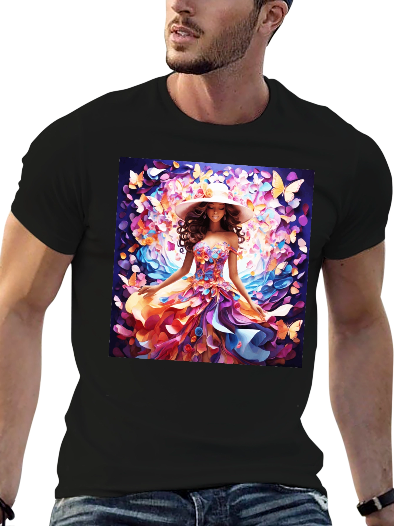 Butterfly Dress T-Shirt