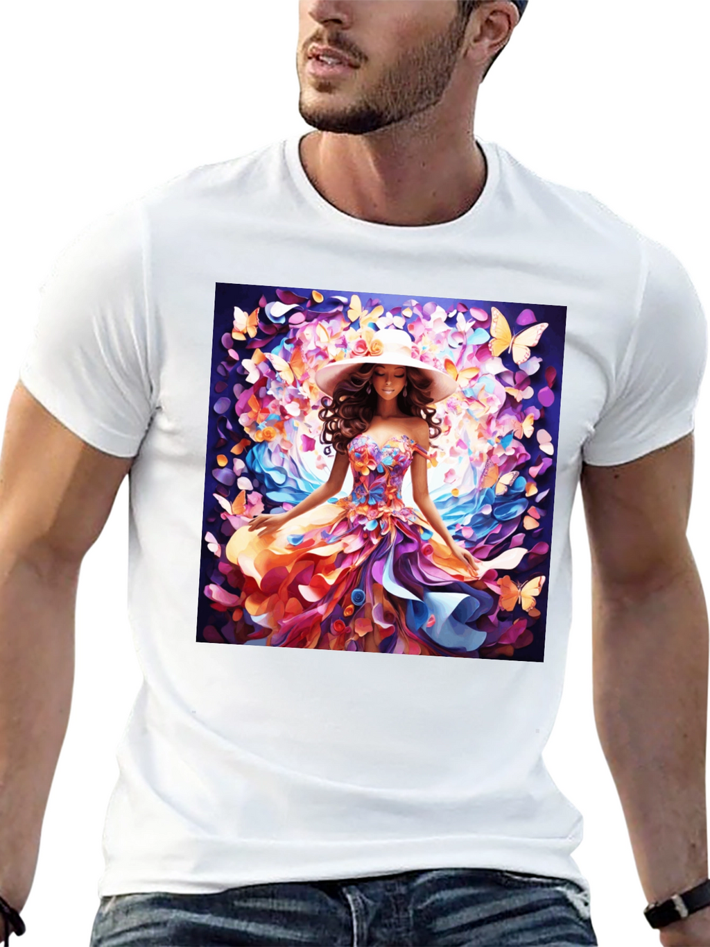 Butterfly Dress T-Shirt