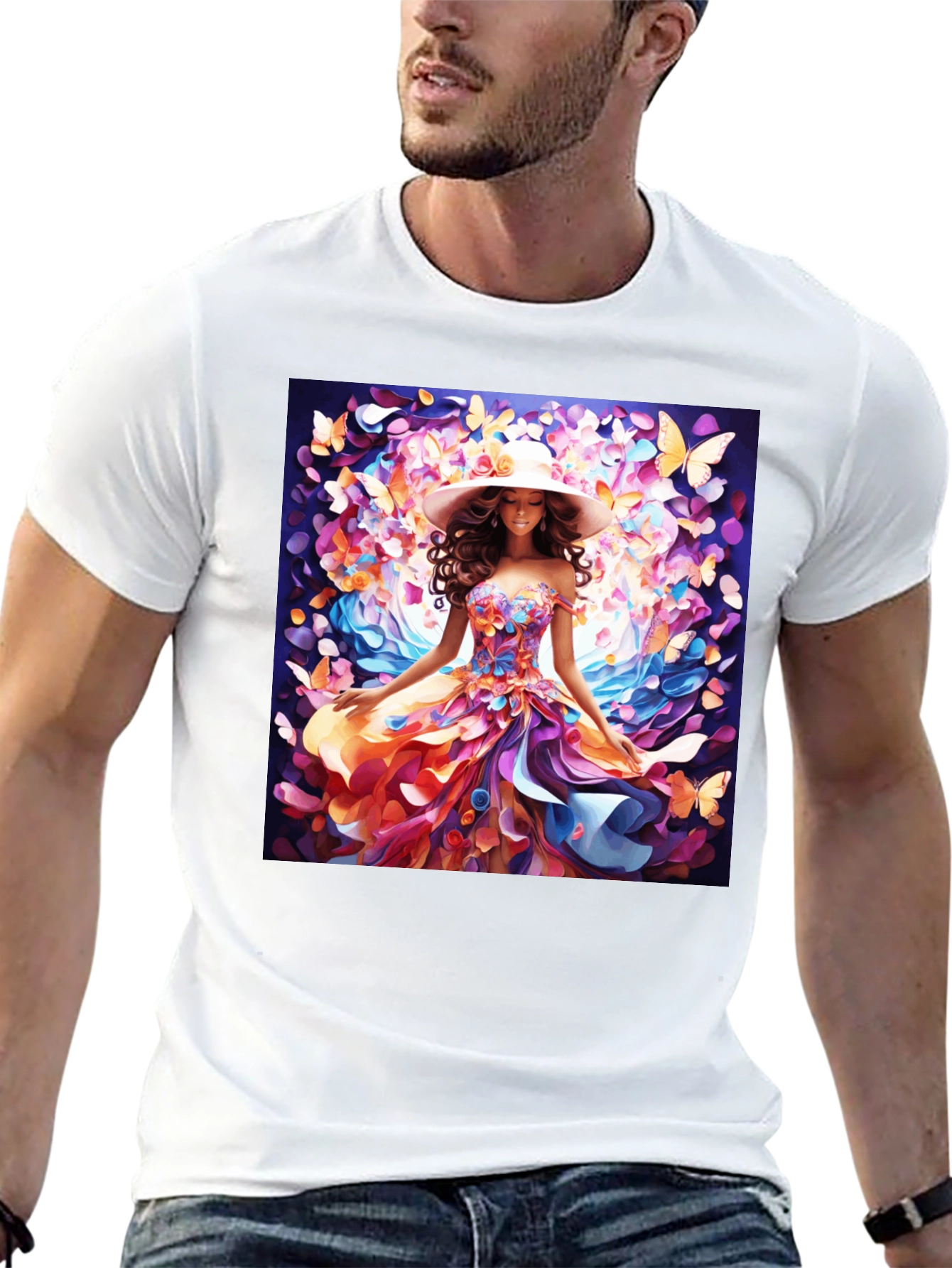 Butterfly Dress T-Shirt