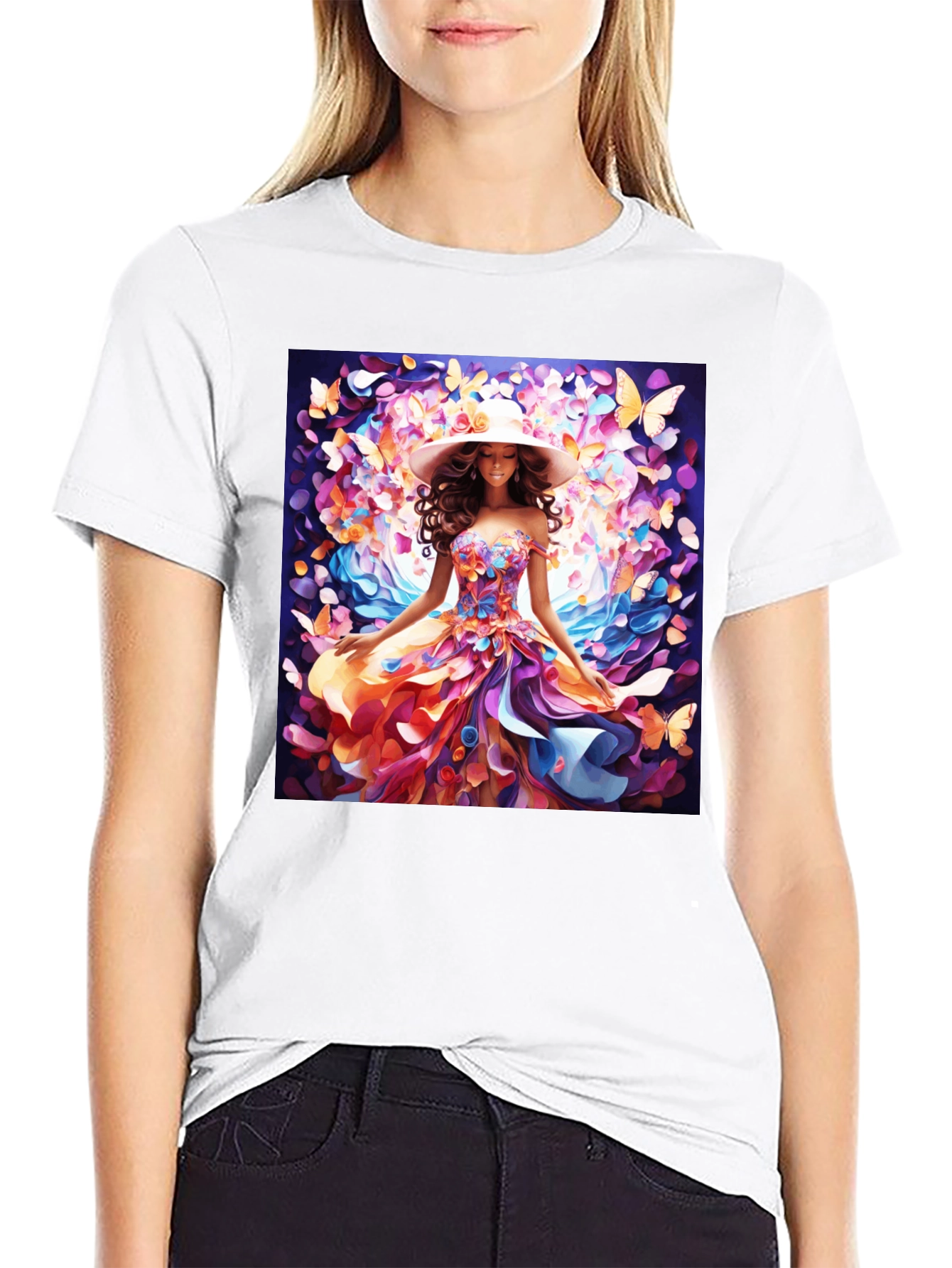 Butterfly Dress T-Shirt