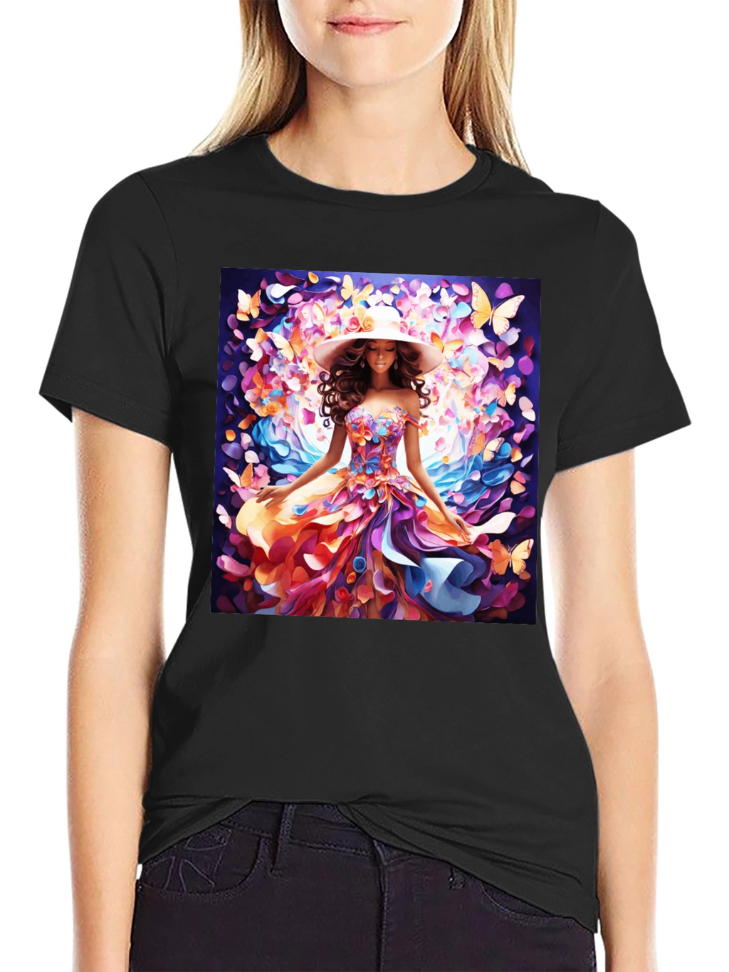 Butterfly Dress T-Shirt