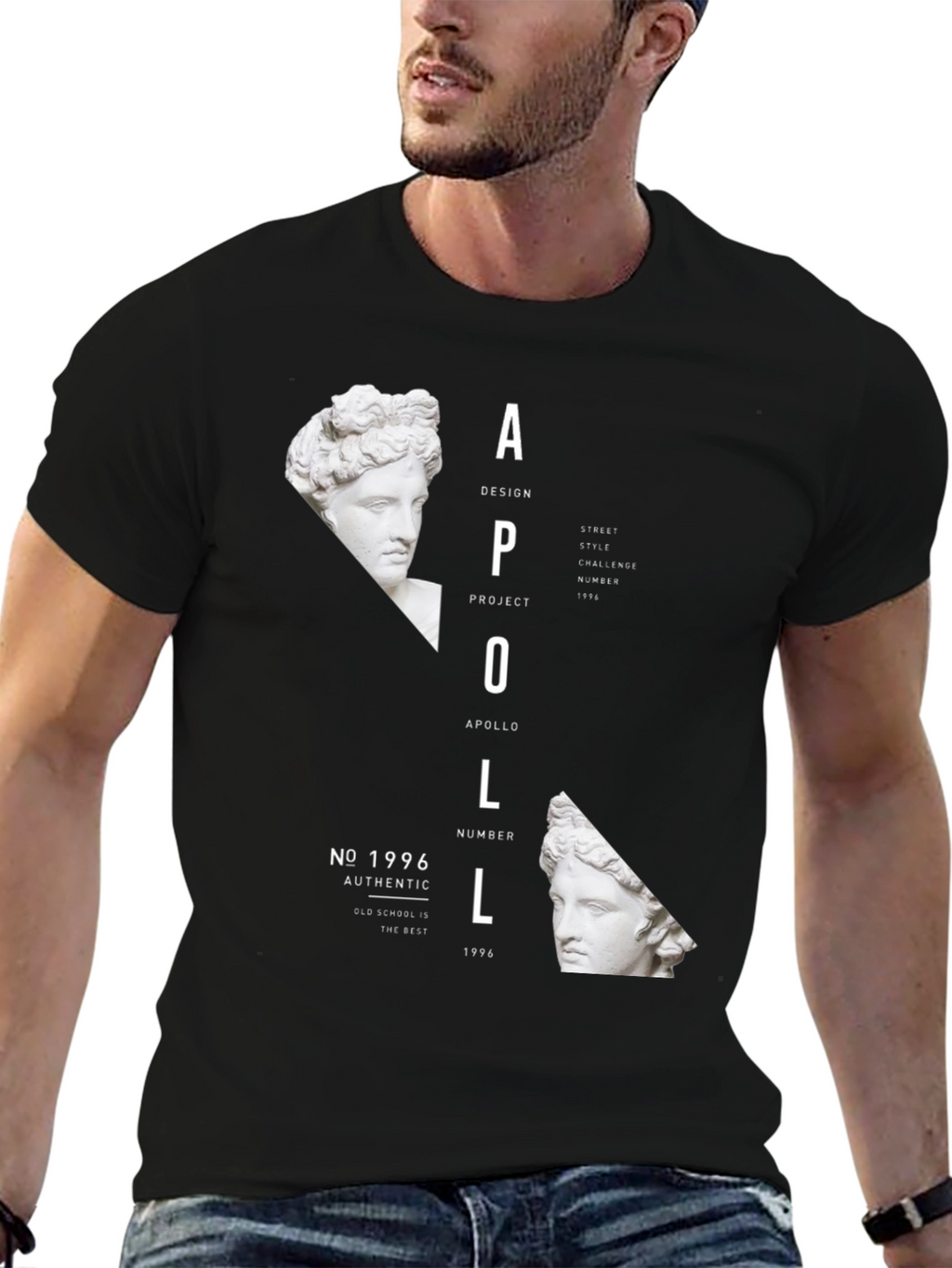 Apollo Design Graphic Print T-Shirt