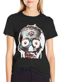 Edgy Skull Graphic Tee