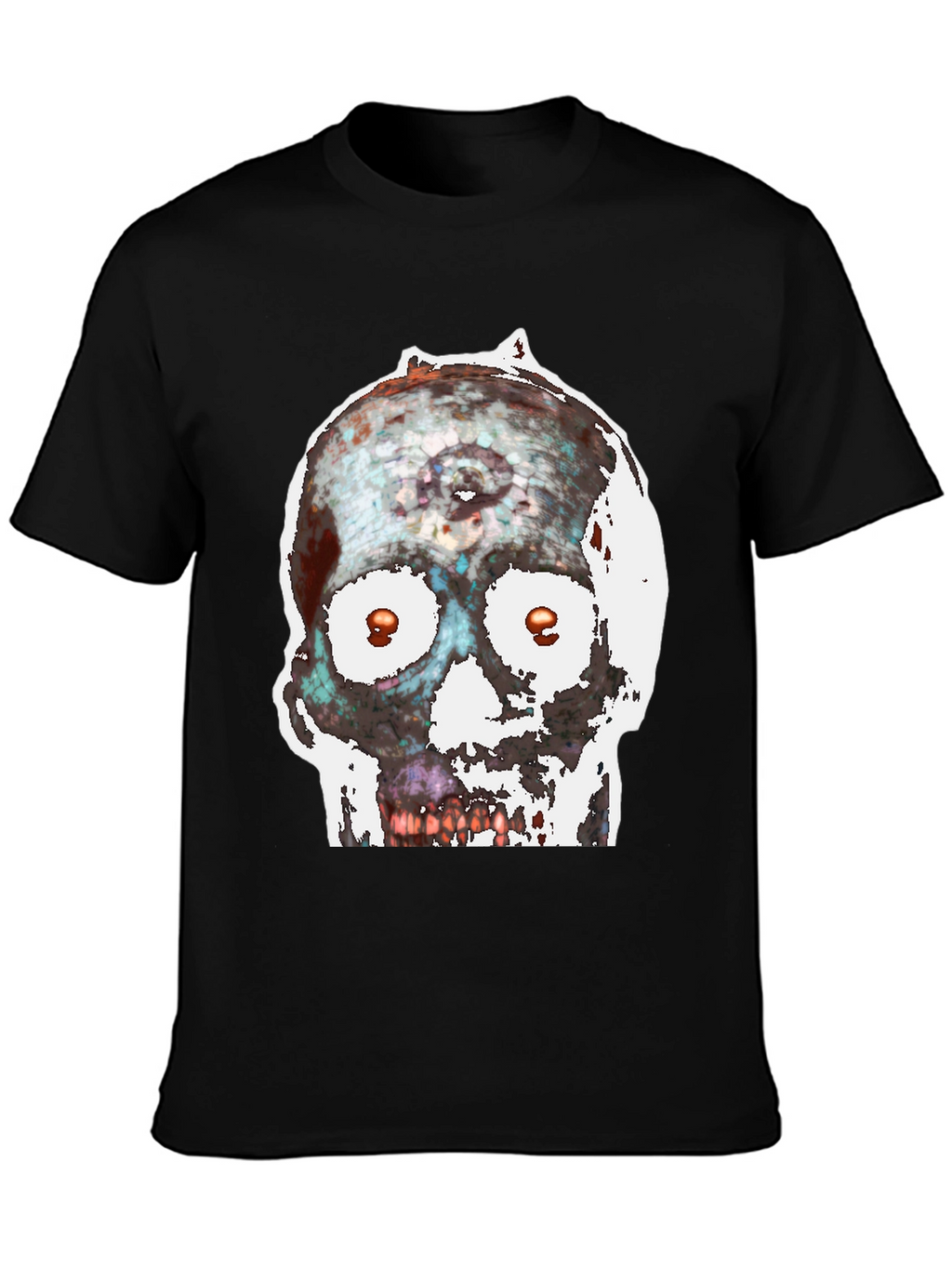 Edgy Skull Graphic Tee