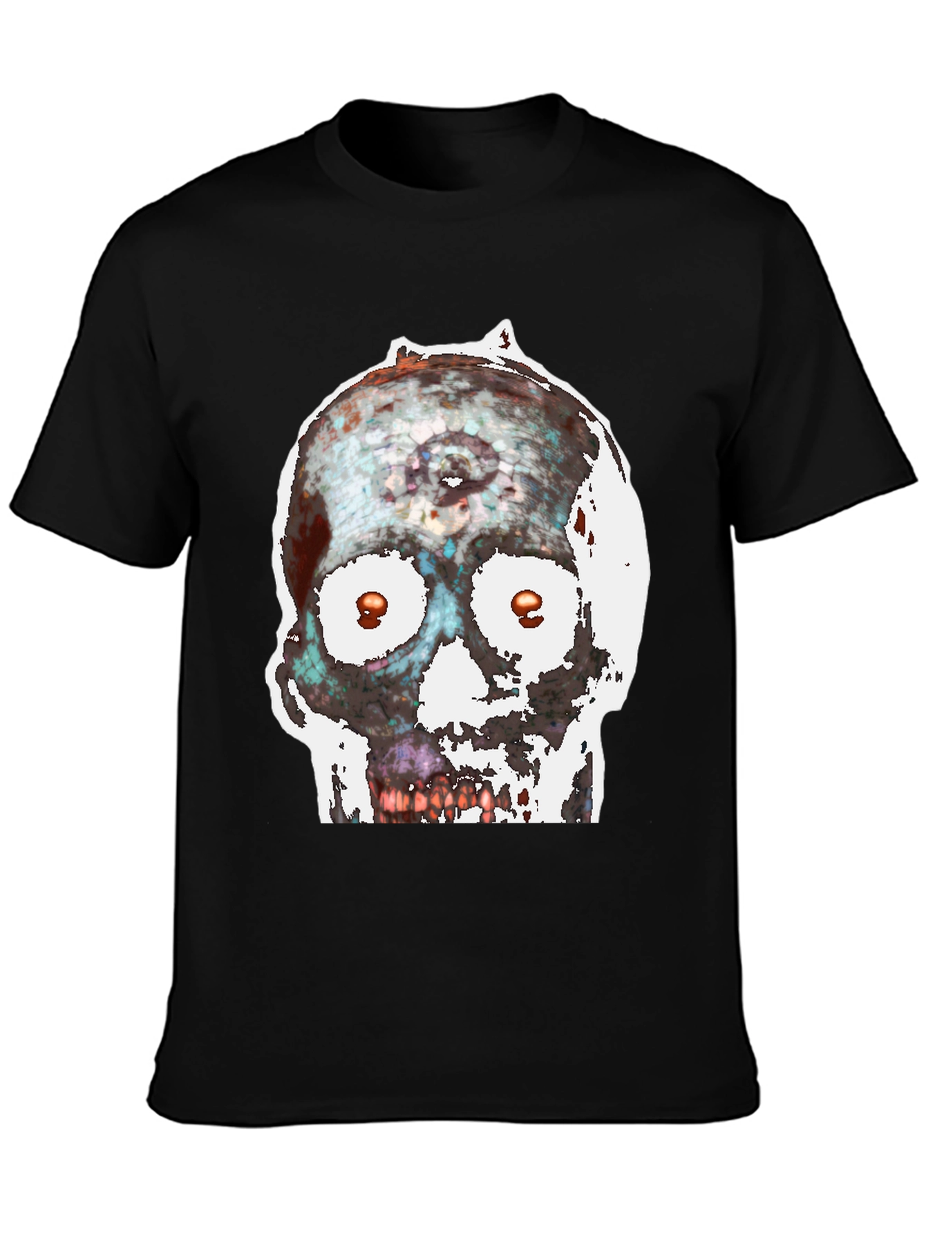 Edgy Skull Graphic Tee