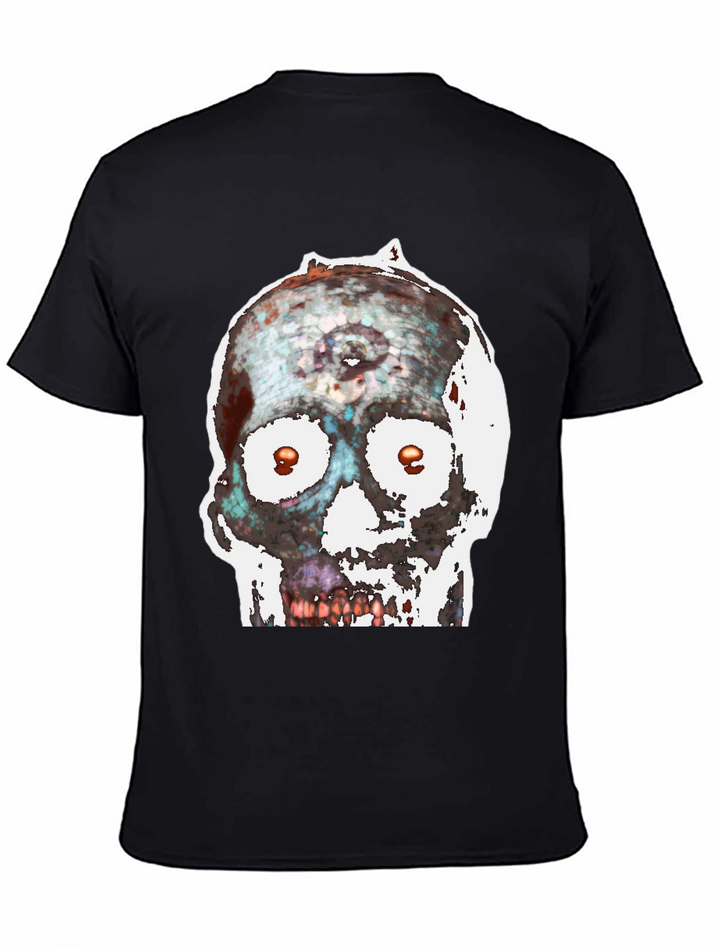 Edgy Skull Graphic Tee