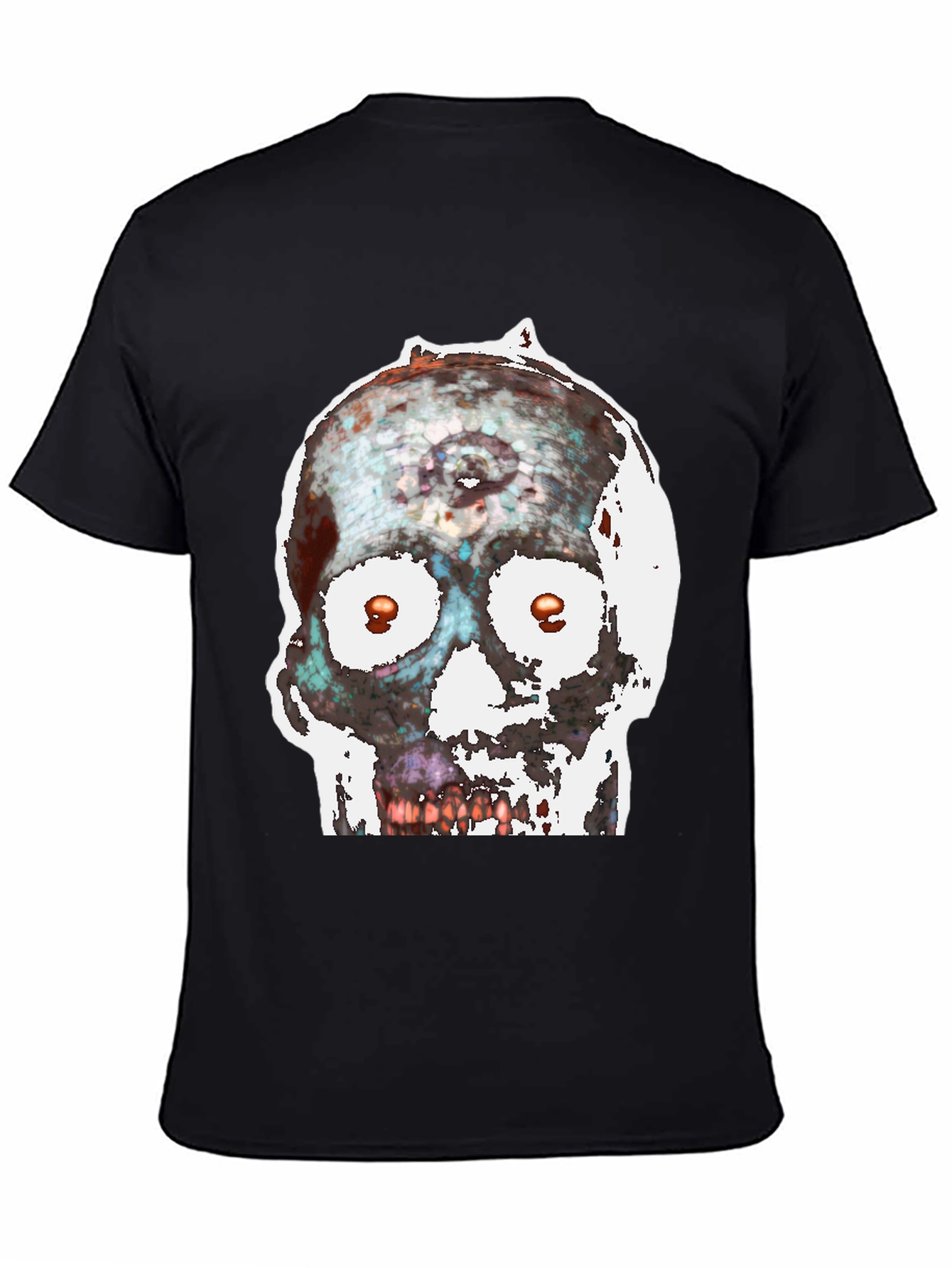 Edgy Skull Graphic Tee