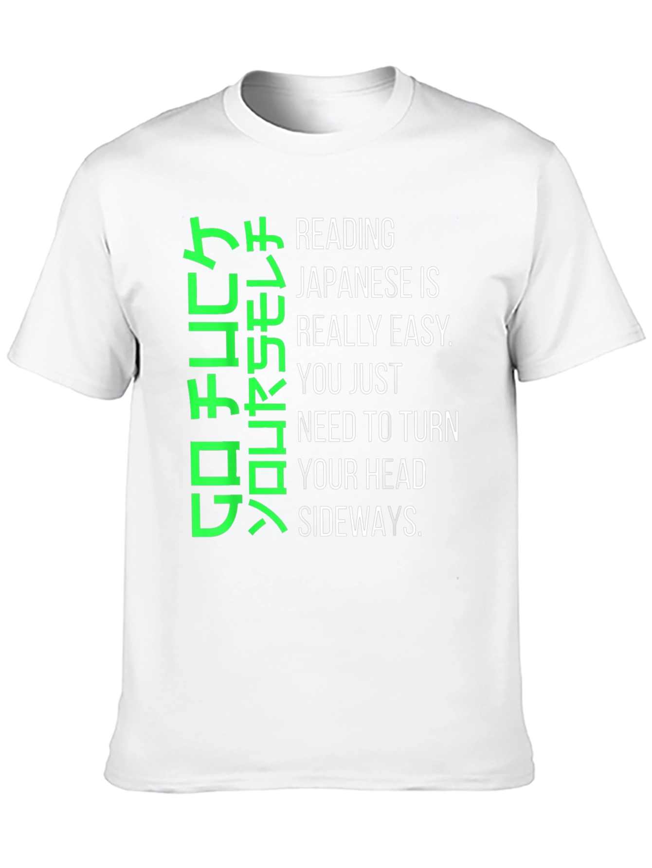 Humorous Japanese Reading T-Shirt