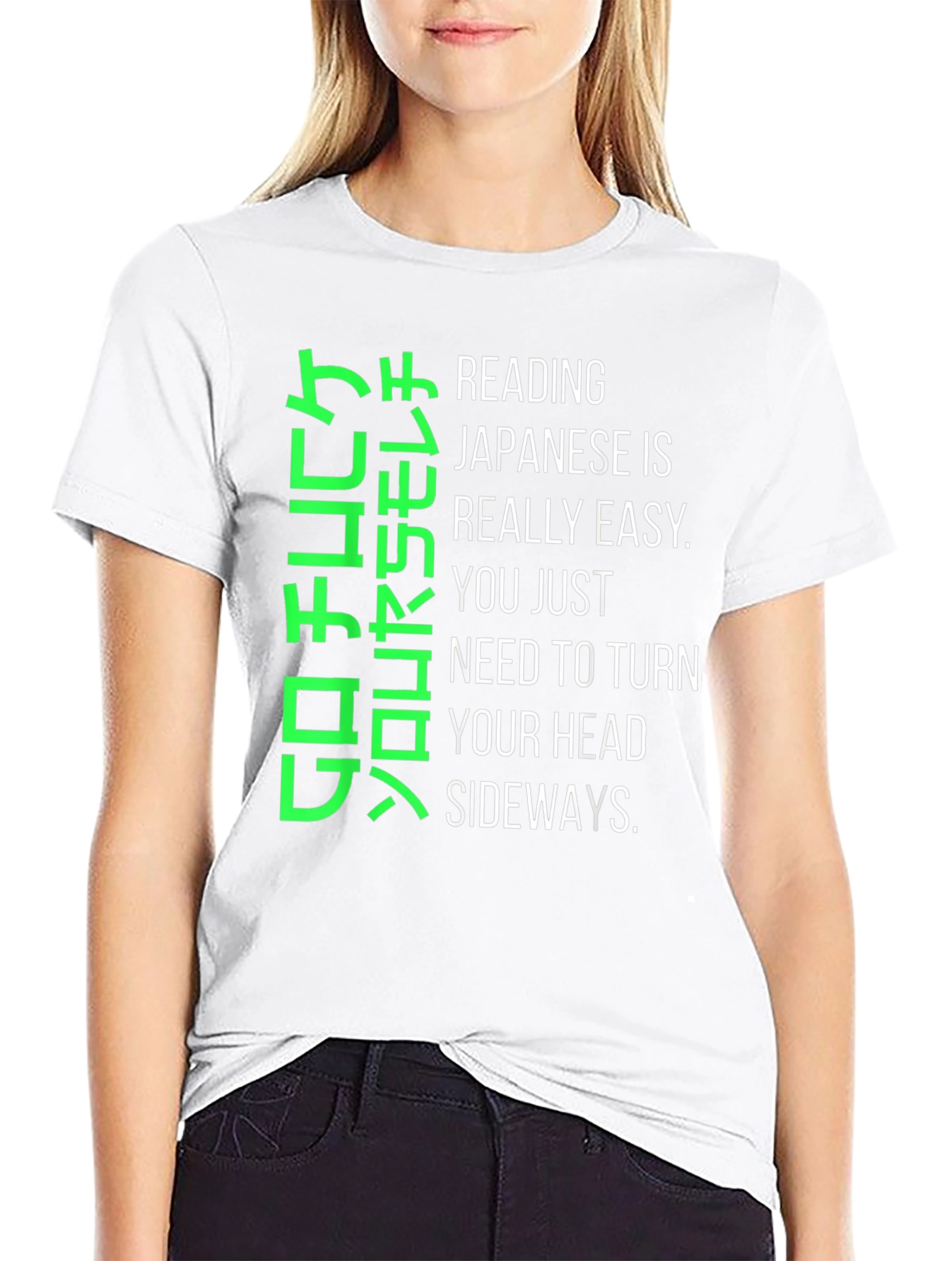 Humorous Japanese Reading T-Shirt