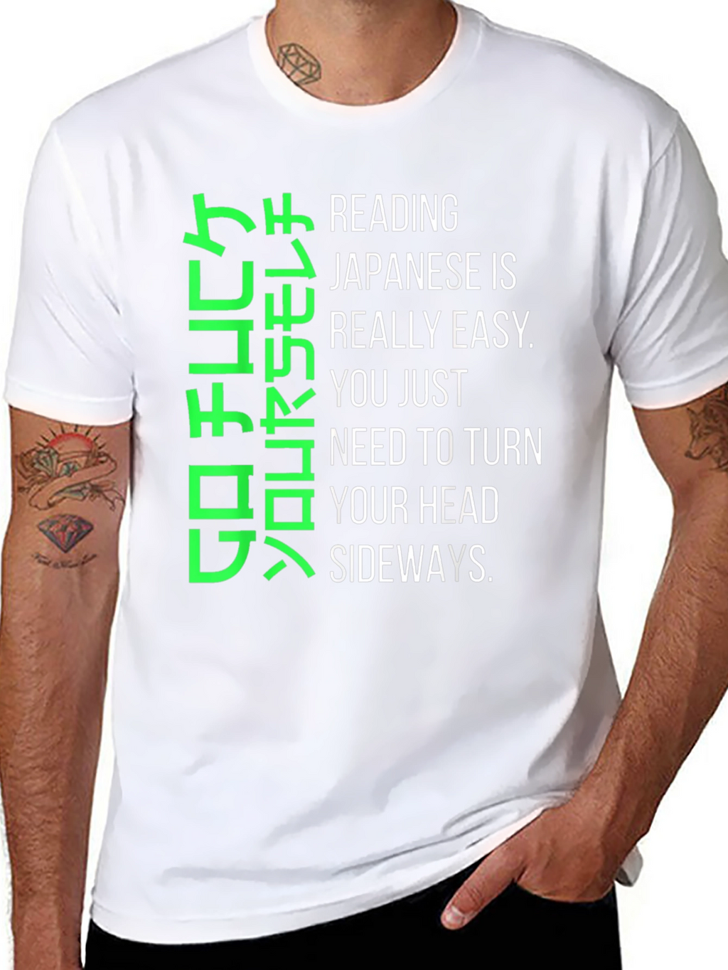 Humorous Japanese Reading T-Shirt