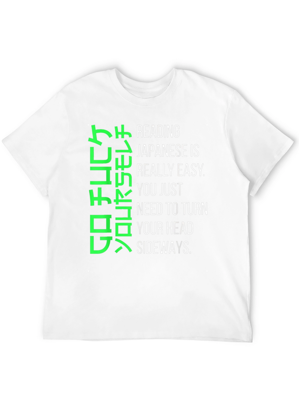 Humorous Japanese Reading T-Shirt