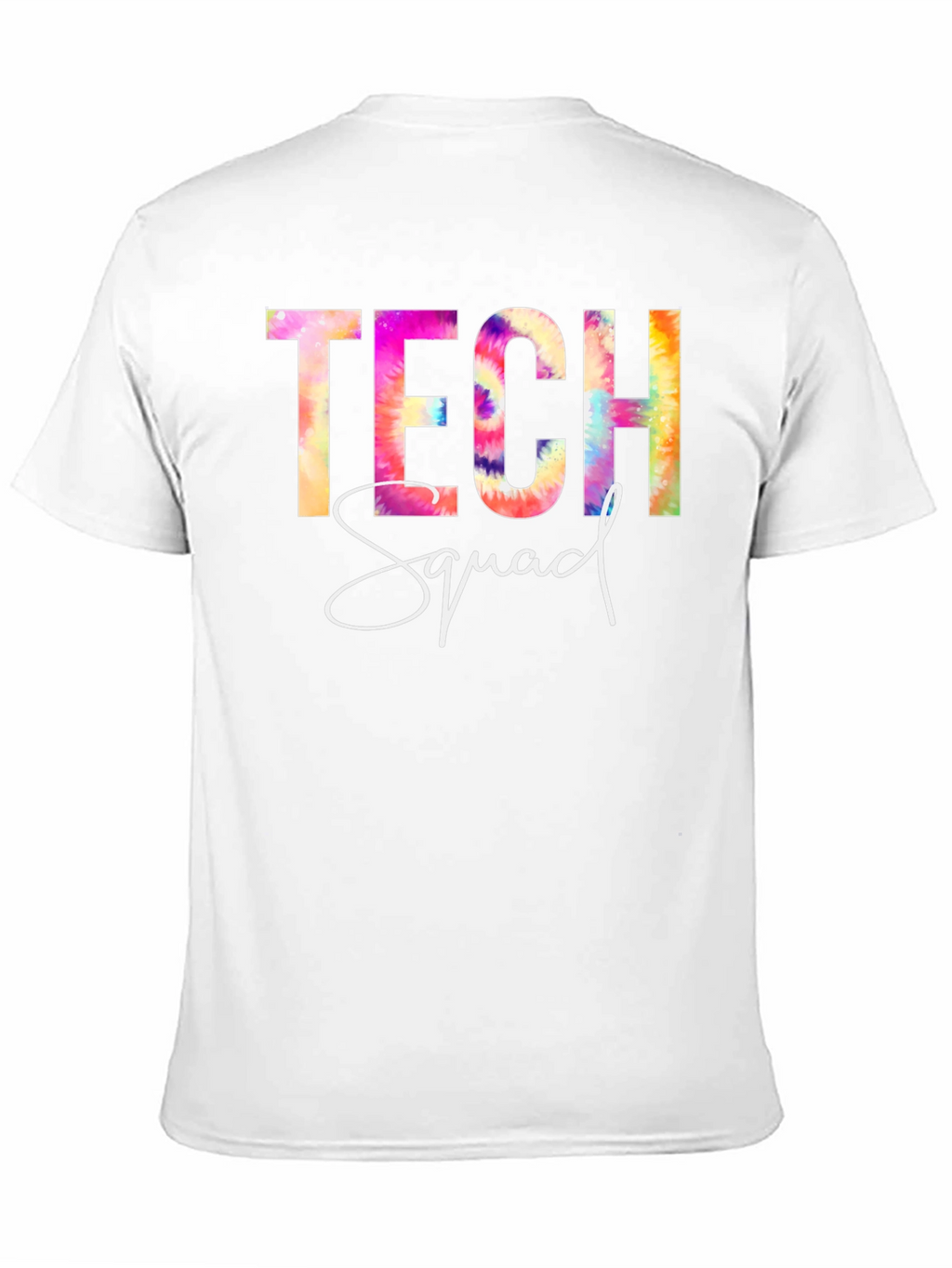 Tech Squad Tie-Dye Graphic T-Shirt
