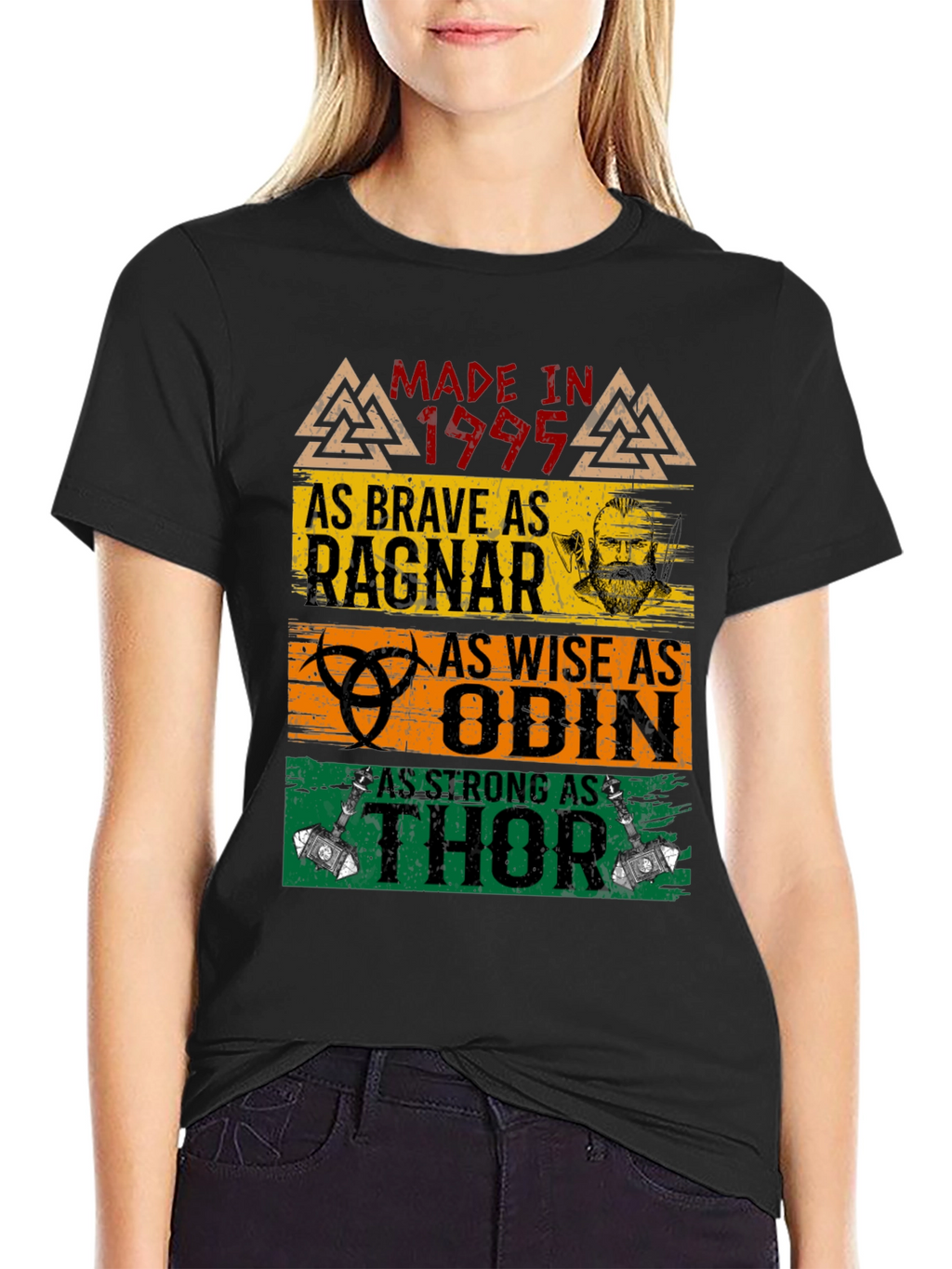 Made in 1995 Viking Warrior T-Shirt