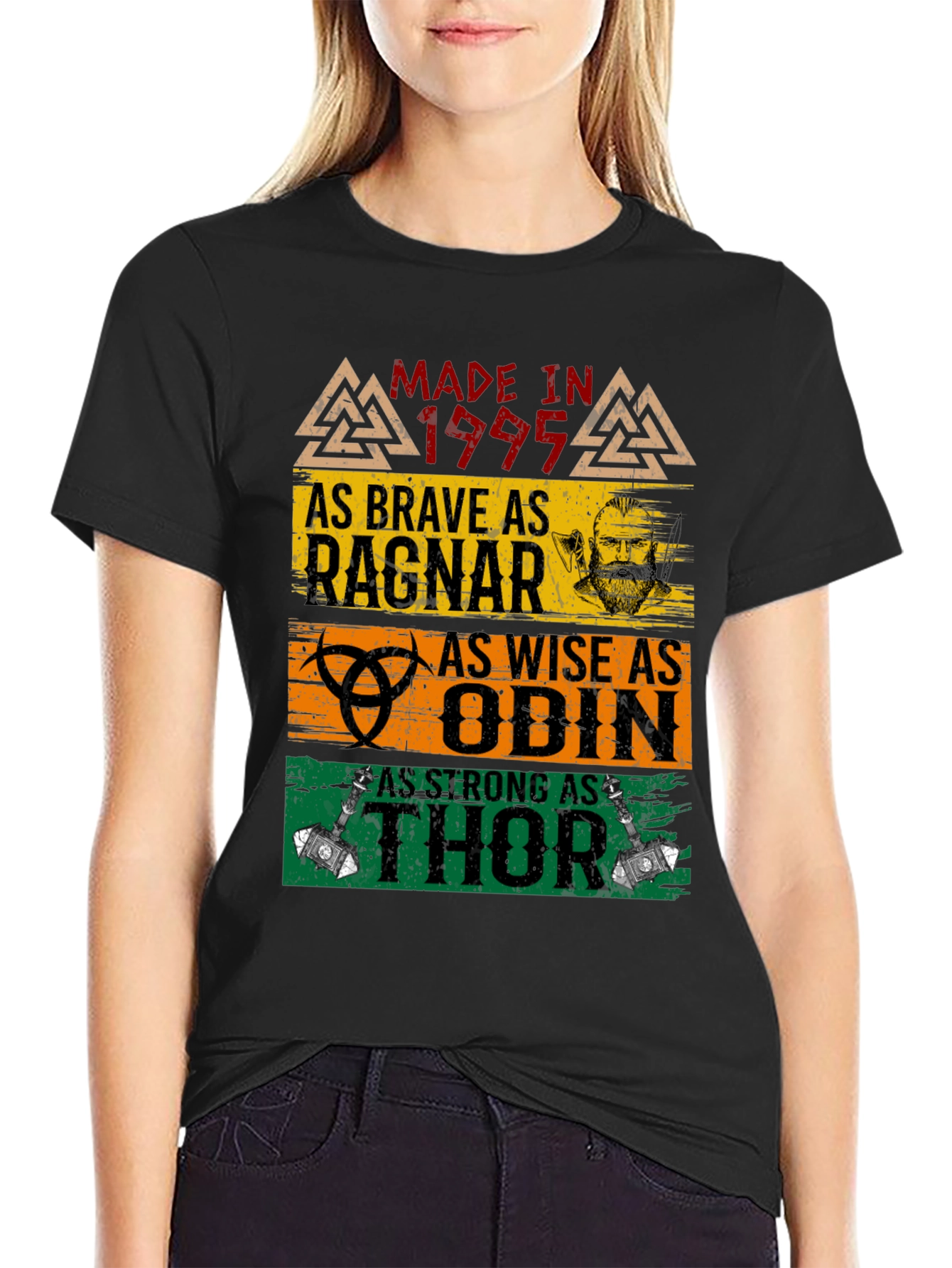 Made in 1995 Viking Warrior T-Shirt