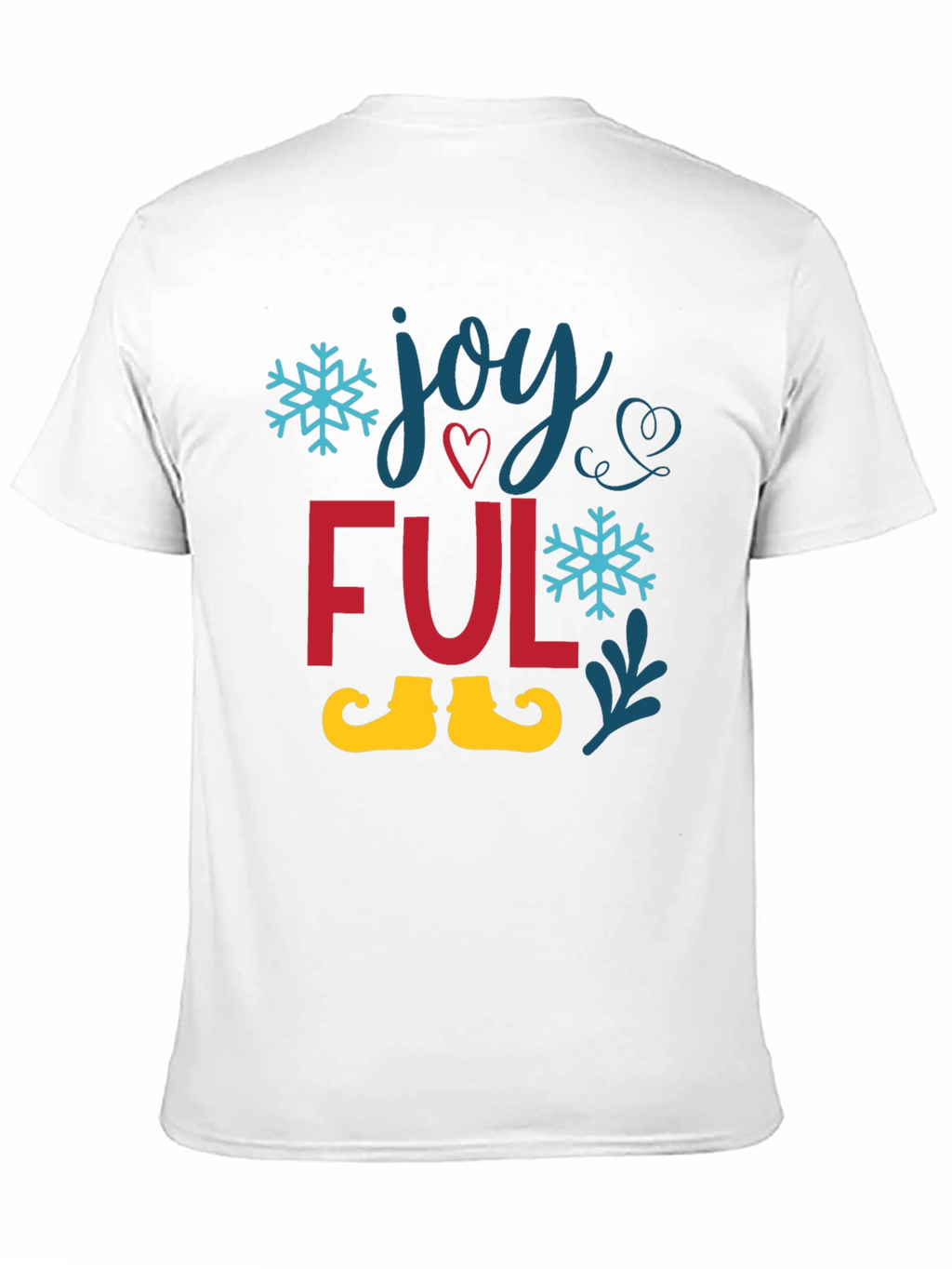 Joyful Holiday T-Shirt - Festive Christmas Tee