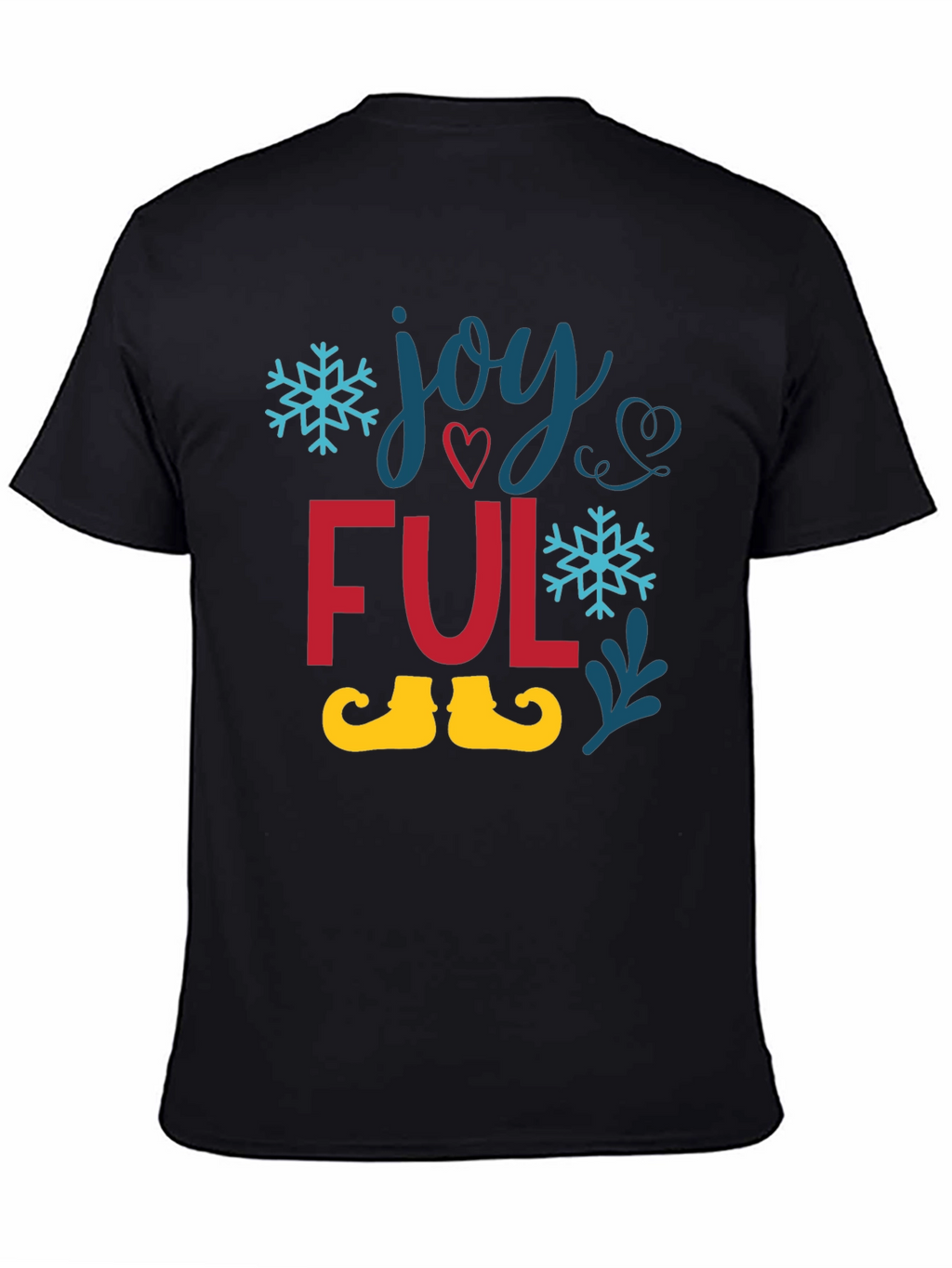 Joyful Holiday T-Shirt - Festive Christmas Tee