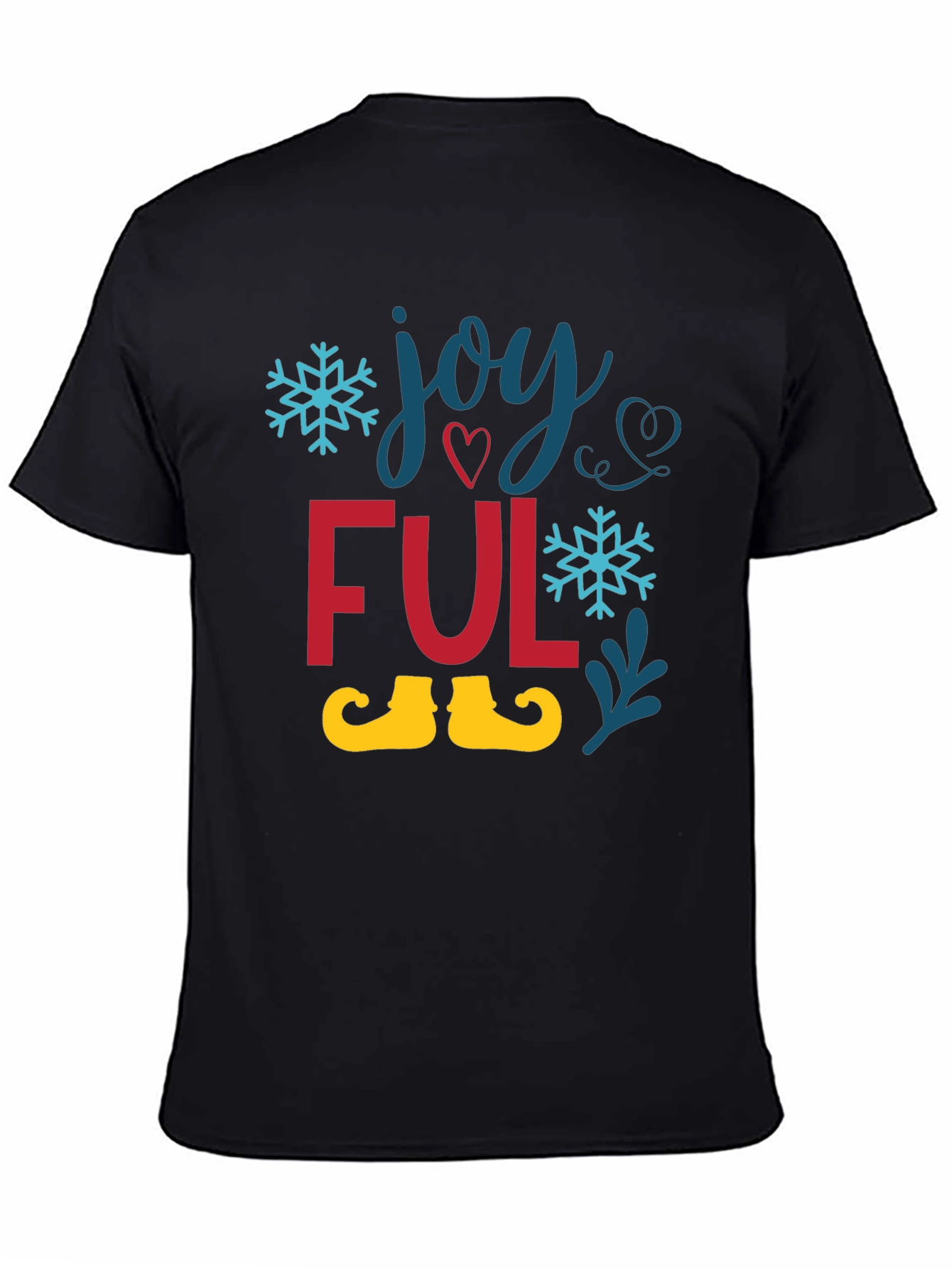 Joyful Holiday T-Shirt - Festive Christmas Tee