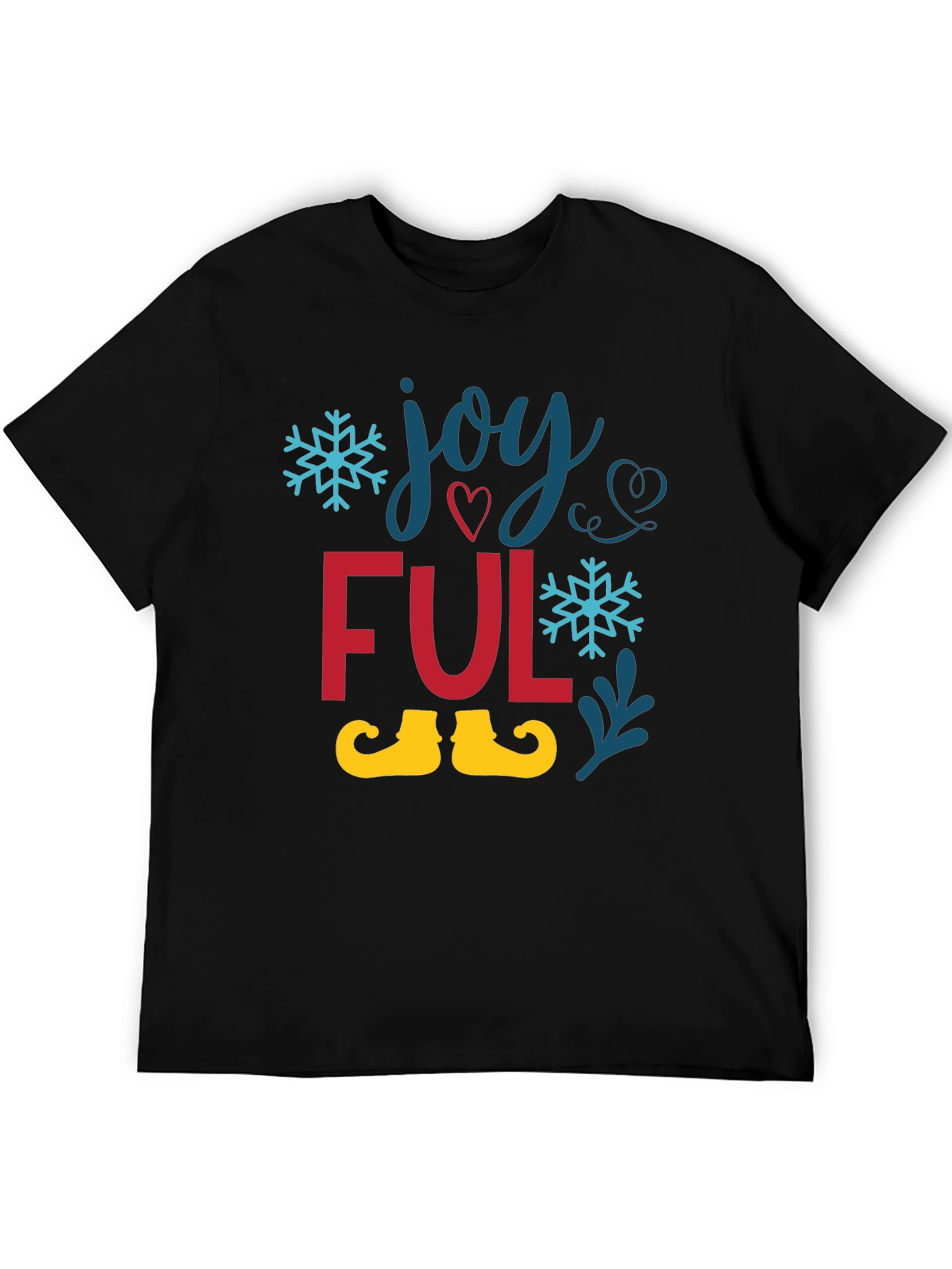Joyful Holiday T-Shirt - Festive Christmas Tee