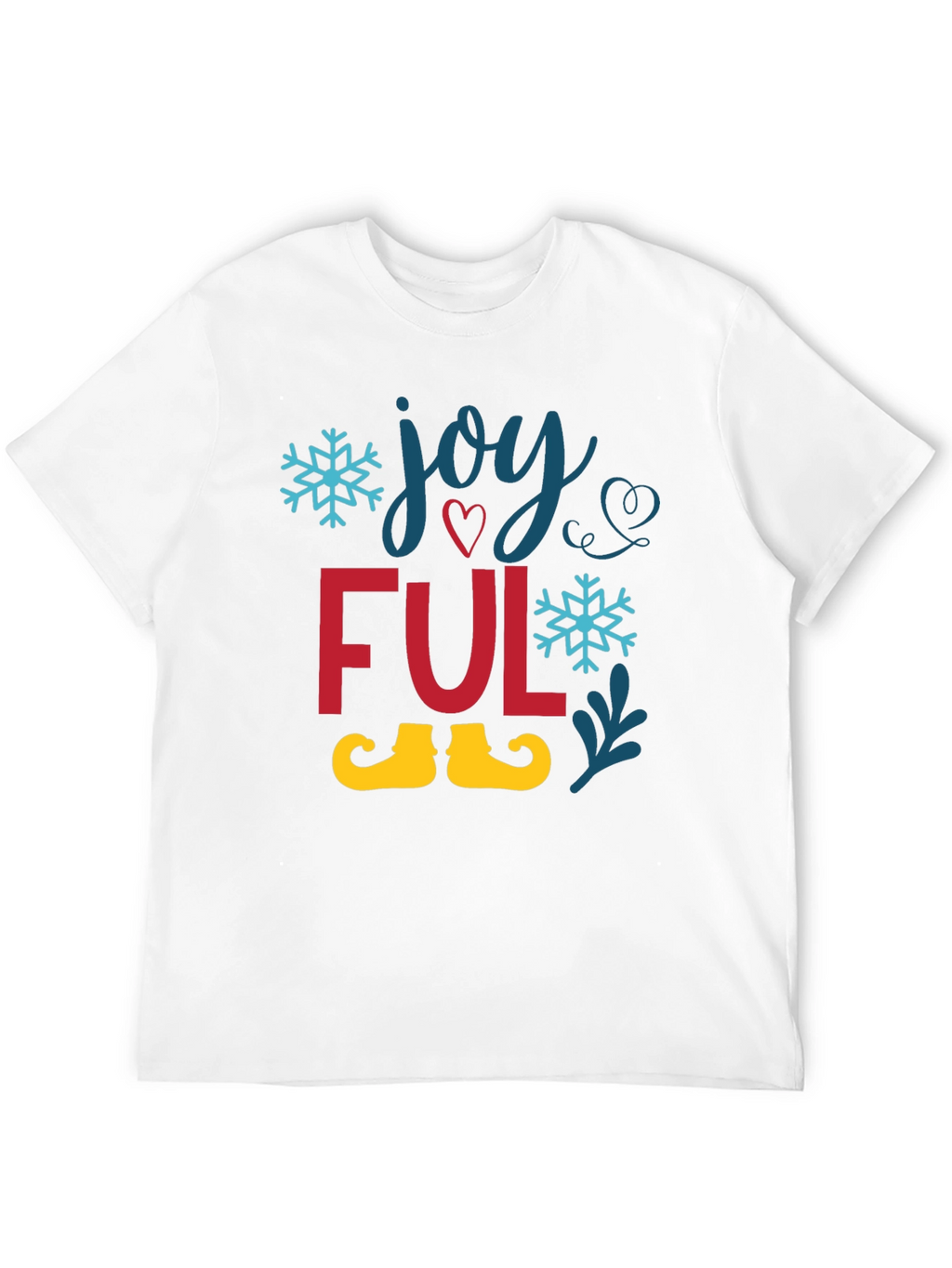 Joyful Holiday T-Shirt - Festive Christmas Tee