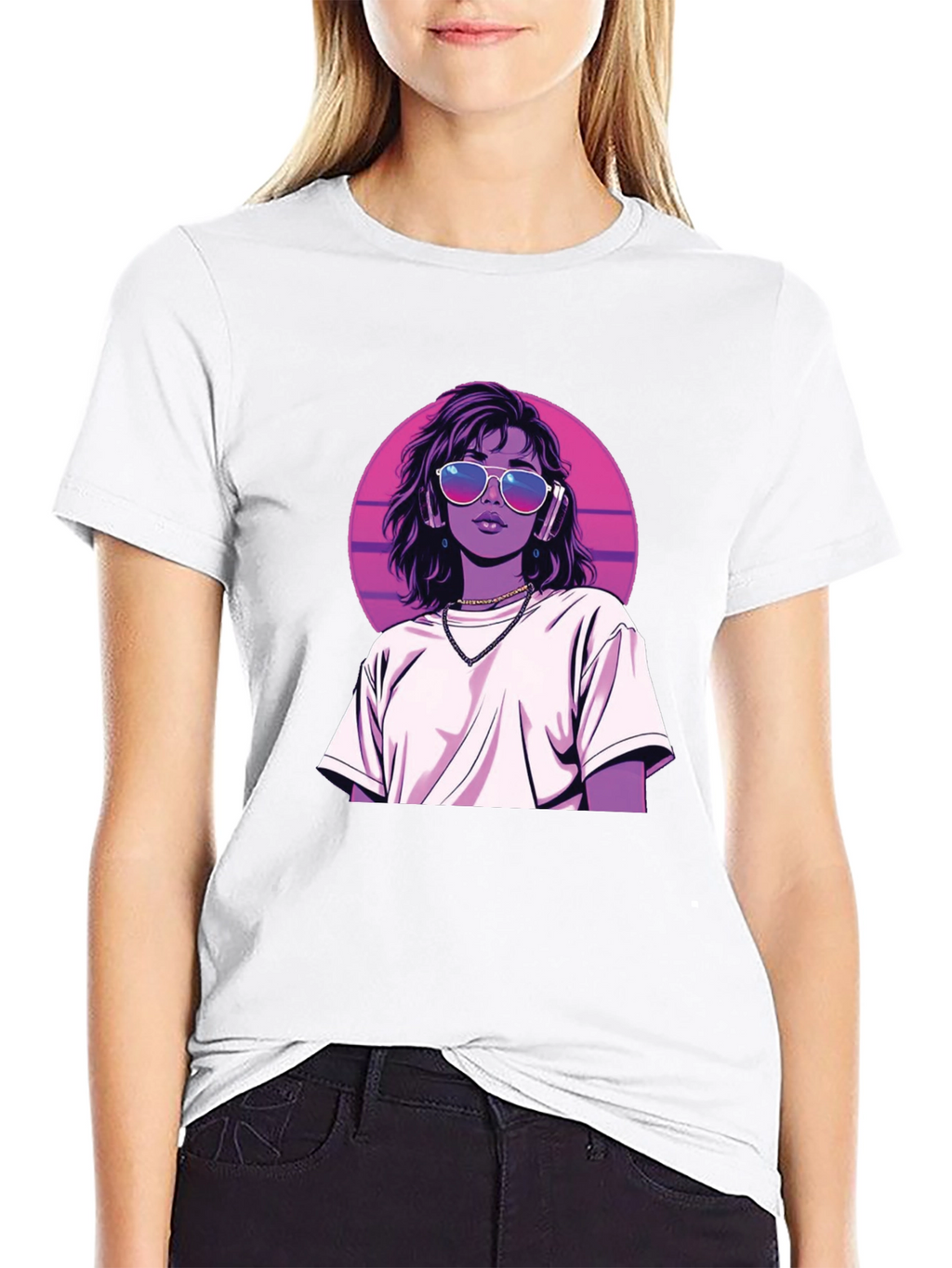 Retro Wave T-Shirt - 80s Style Graphic Tee