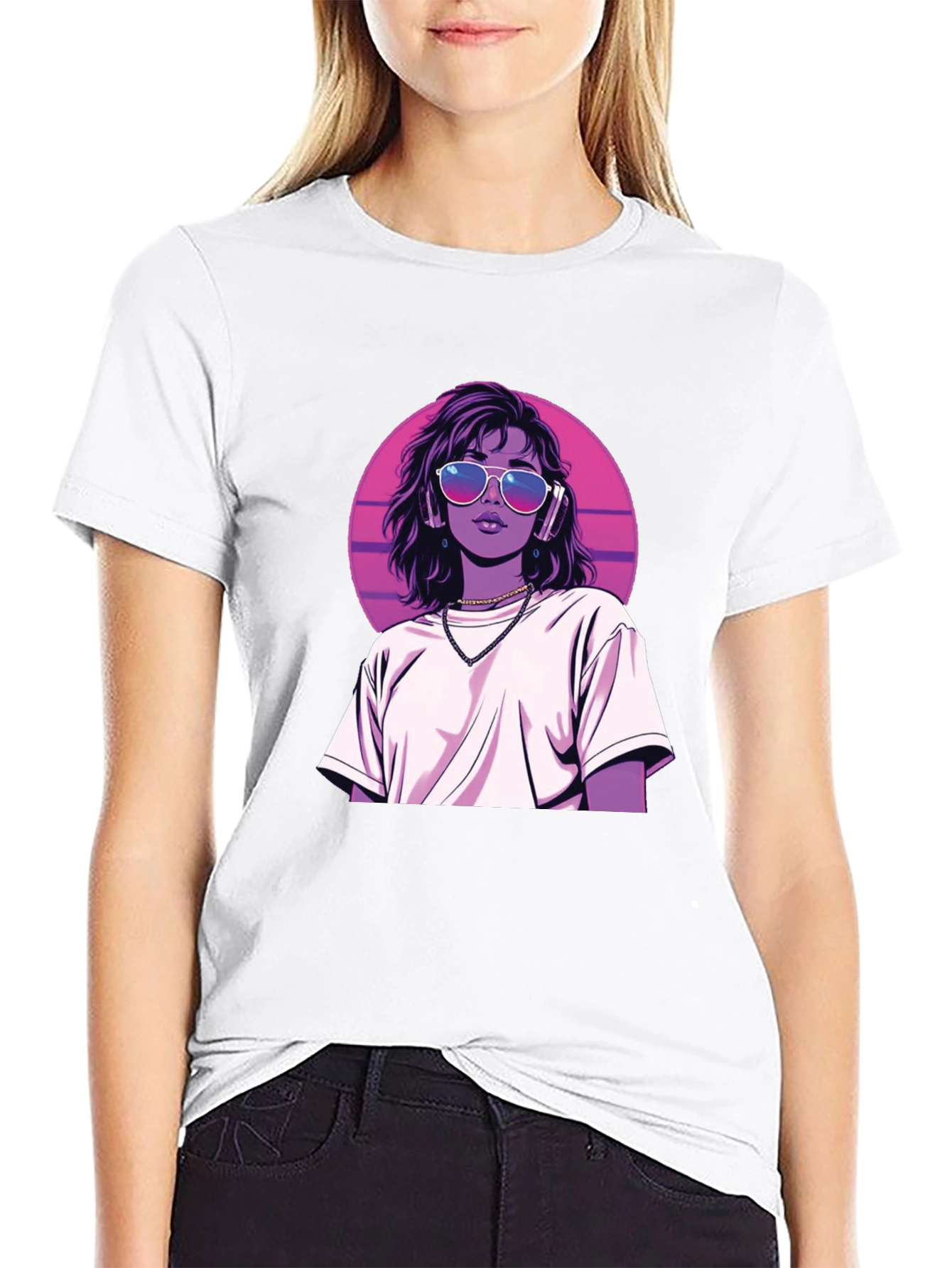 Retro Wave T-Shirt - 80s Style Graphic Tee