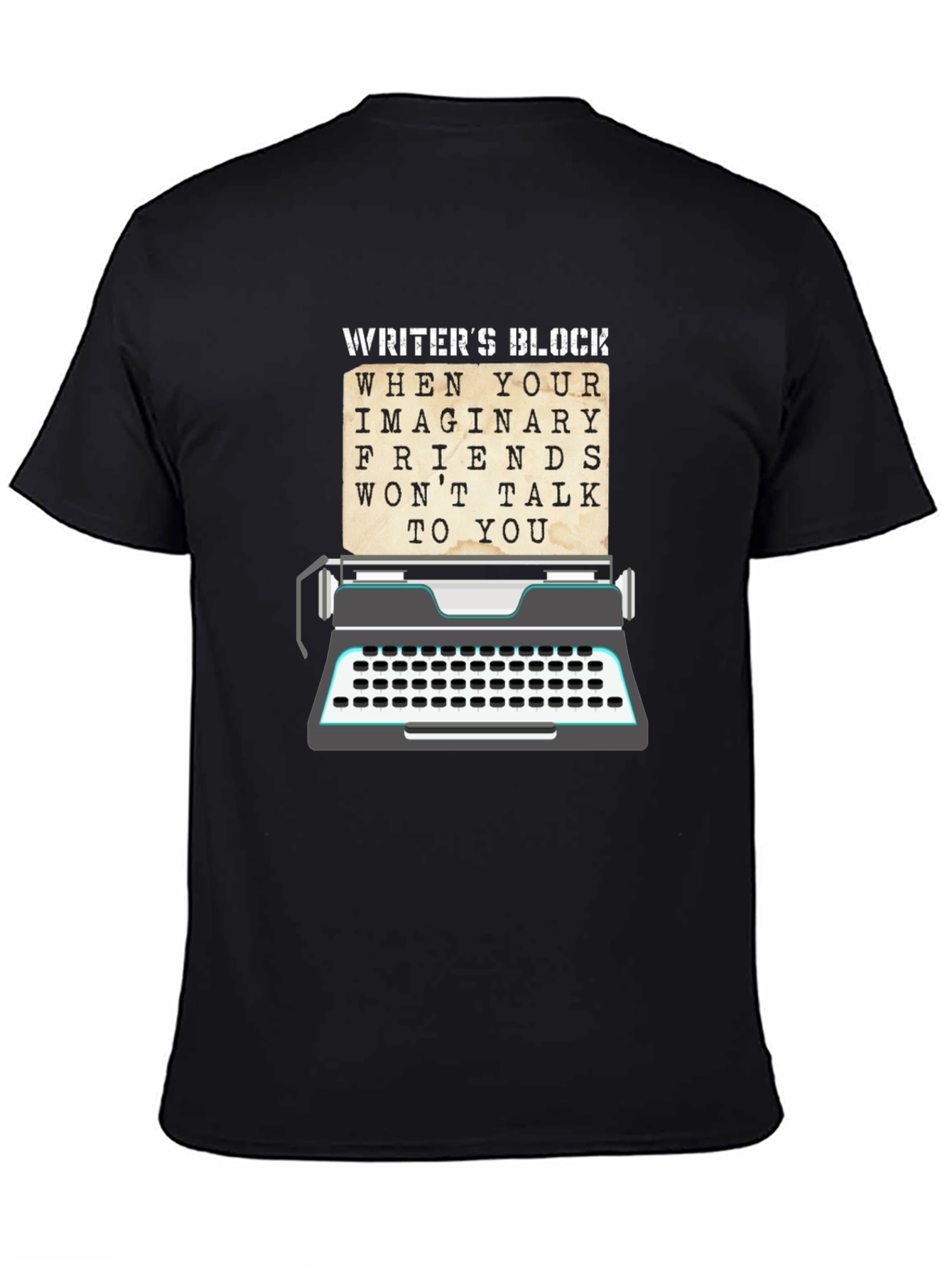 Writers Block T-Shirt - Imaginary Friends