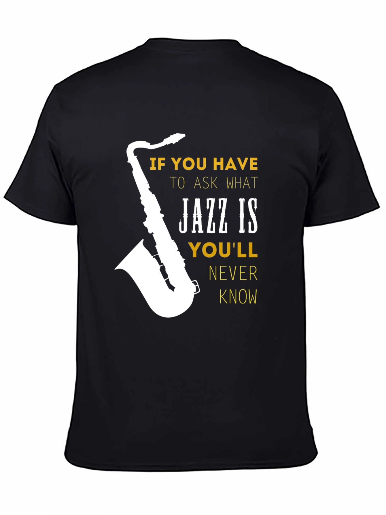 Jazz Music T-Shirt Saxophone Graphic Tee