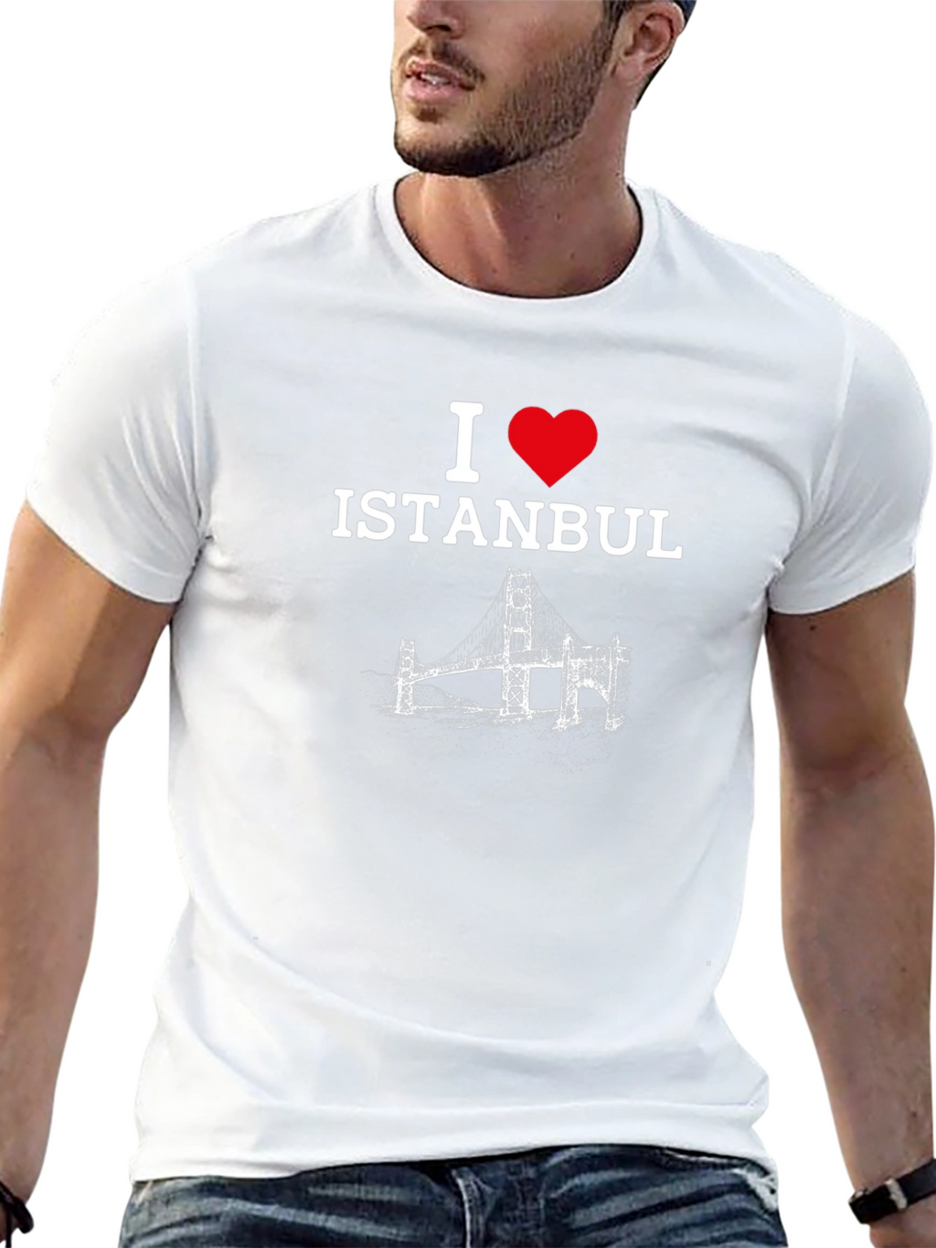I Love Istanbul Black T-Shirt