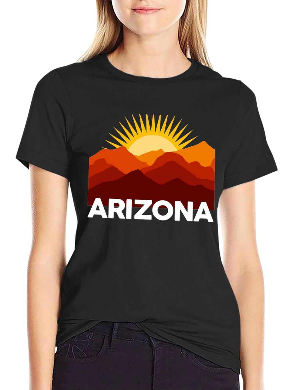 Arizona Graphic Tee - Desert Sunset T-Shirt