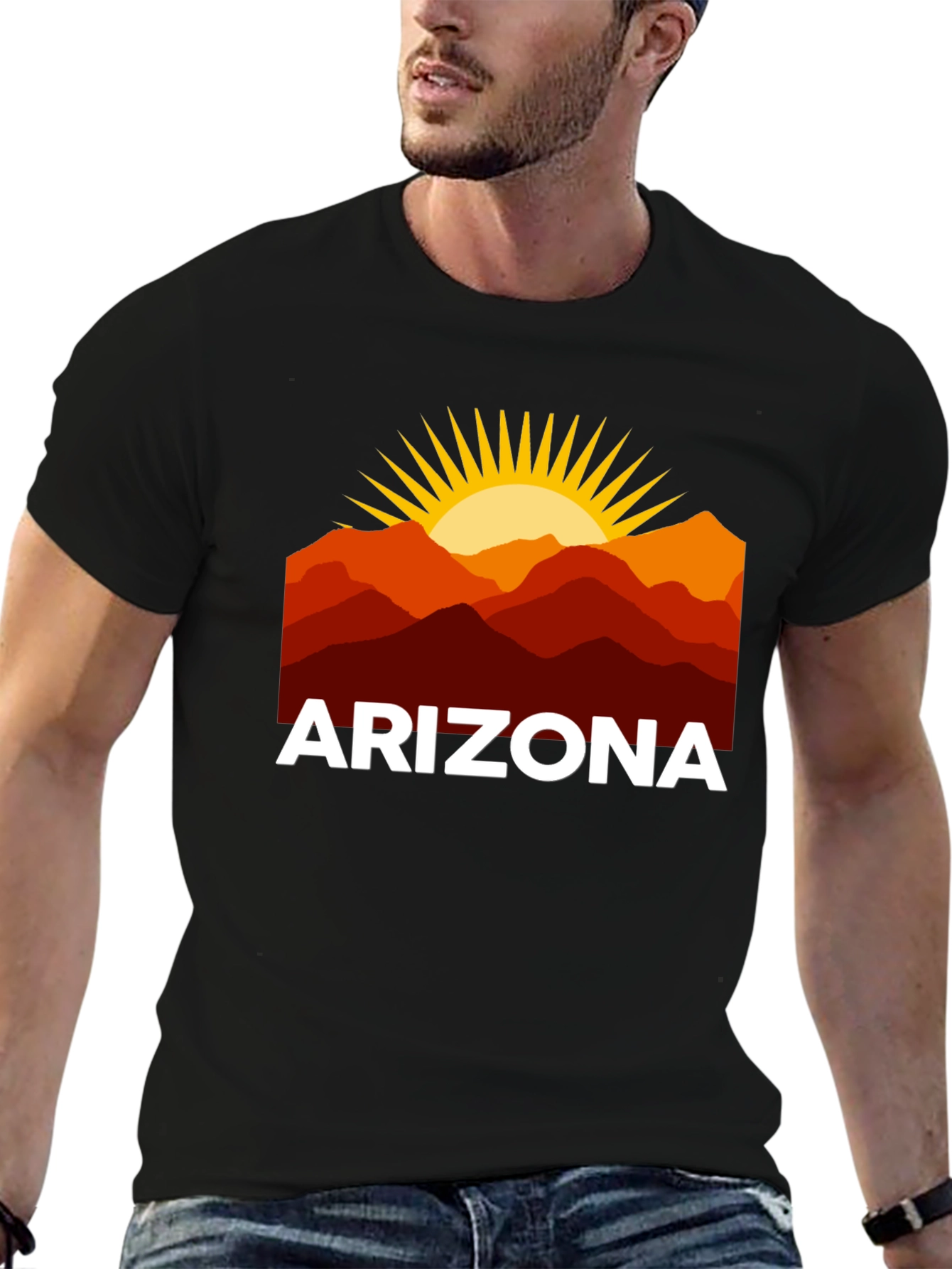 Arizona Graphic Tee - Desert Sunset T-Shirt
