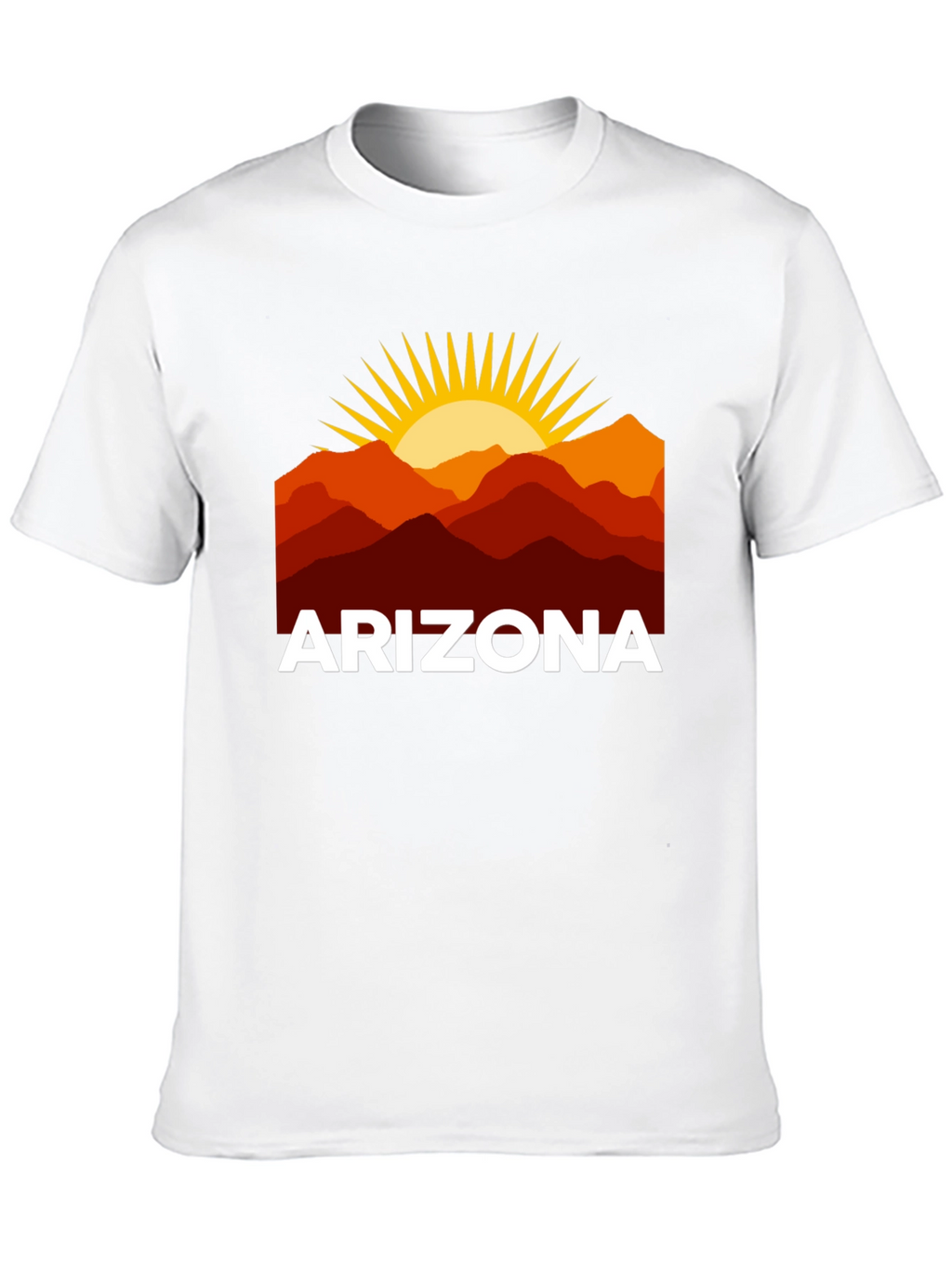 Arizona Graphic Tee - Desert Sunset T-Shirt