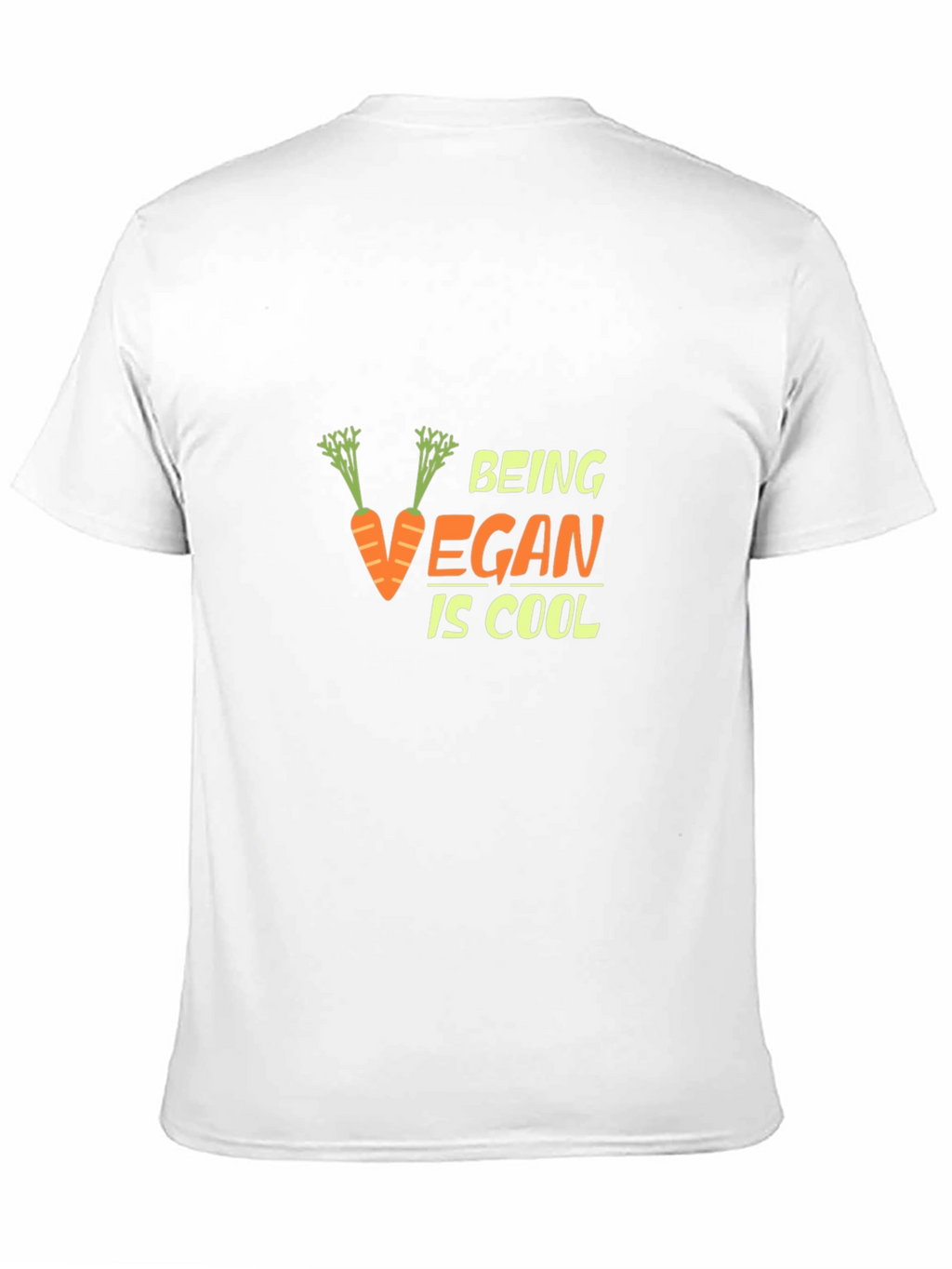 Being Vegan is Cool Black T-Shirt