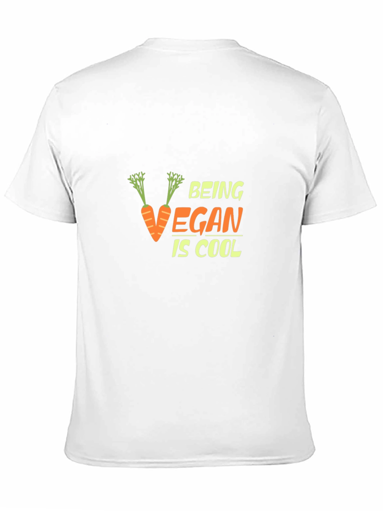 Being Vegan is Cool Black T-Shirt