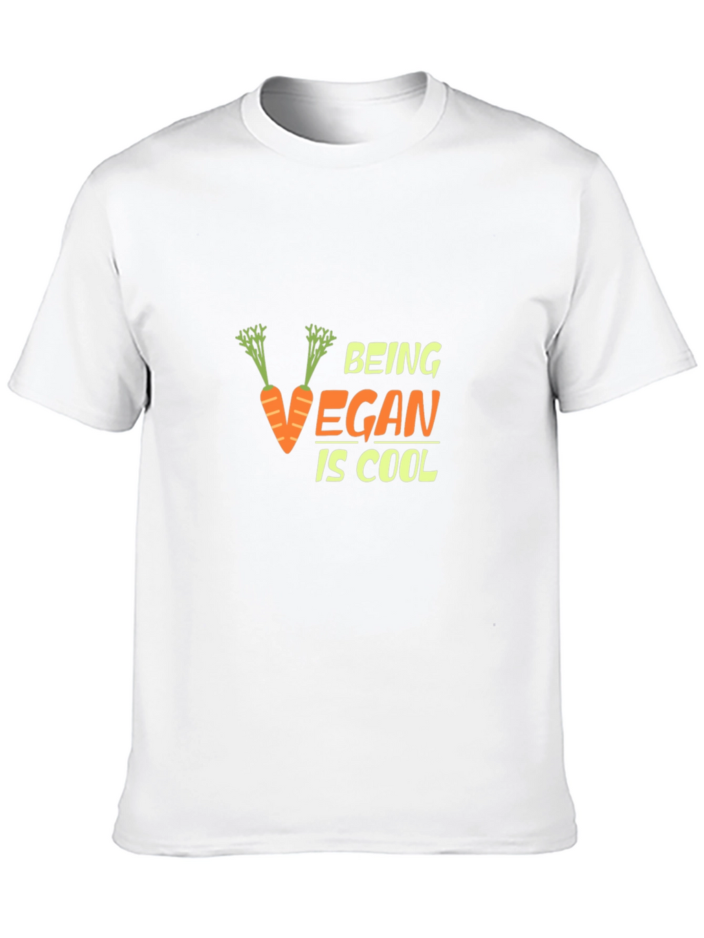 Being Vegan is Cool Black T-Shirt