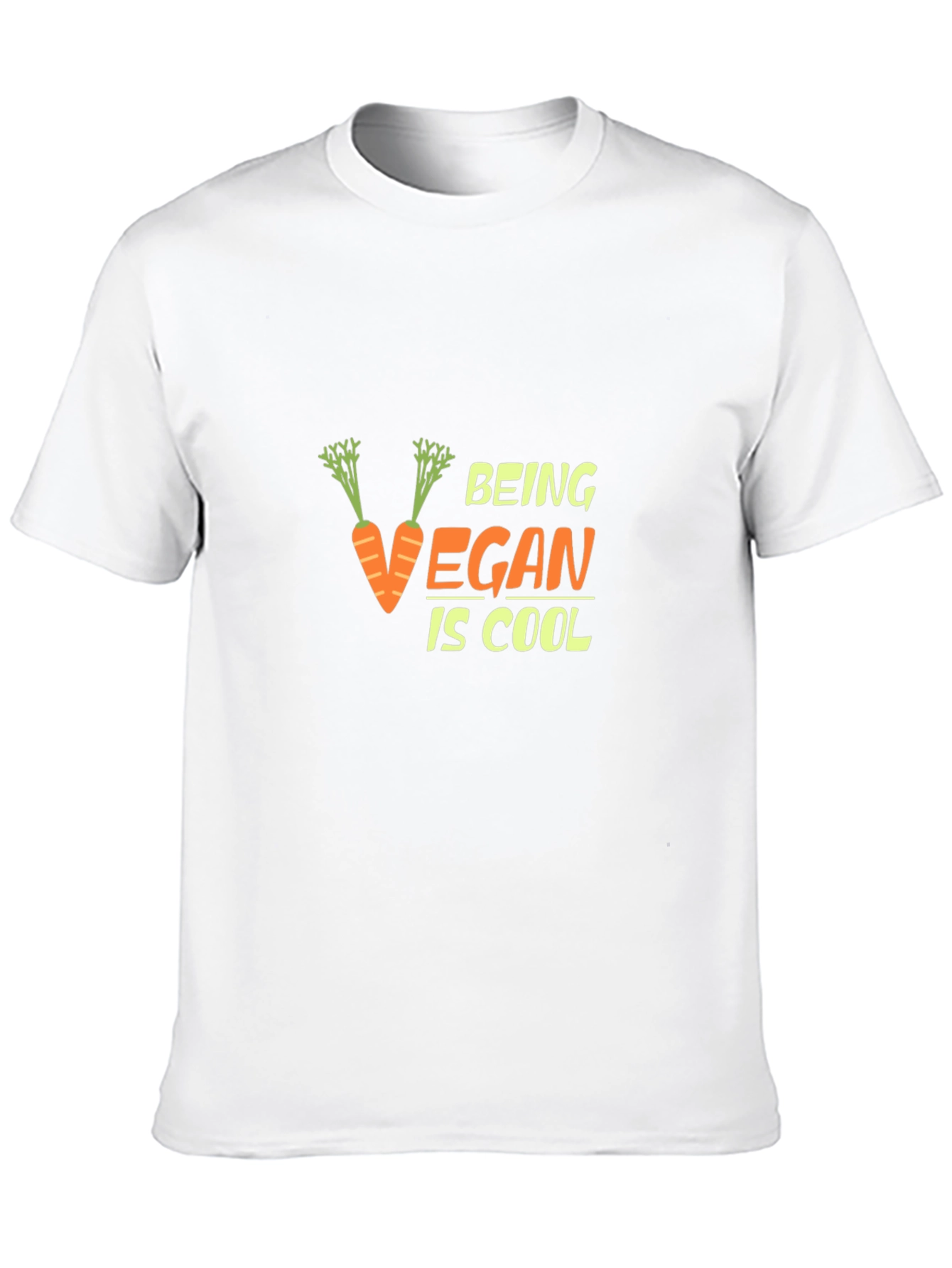 Being Vegan is Cool Black T-Shirt