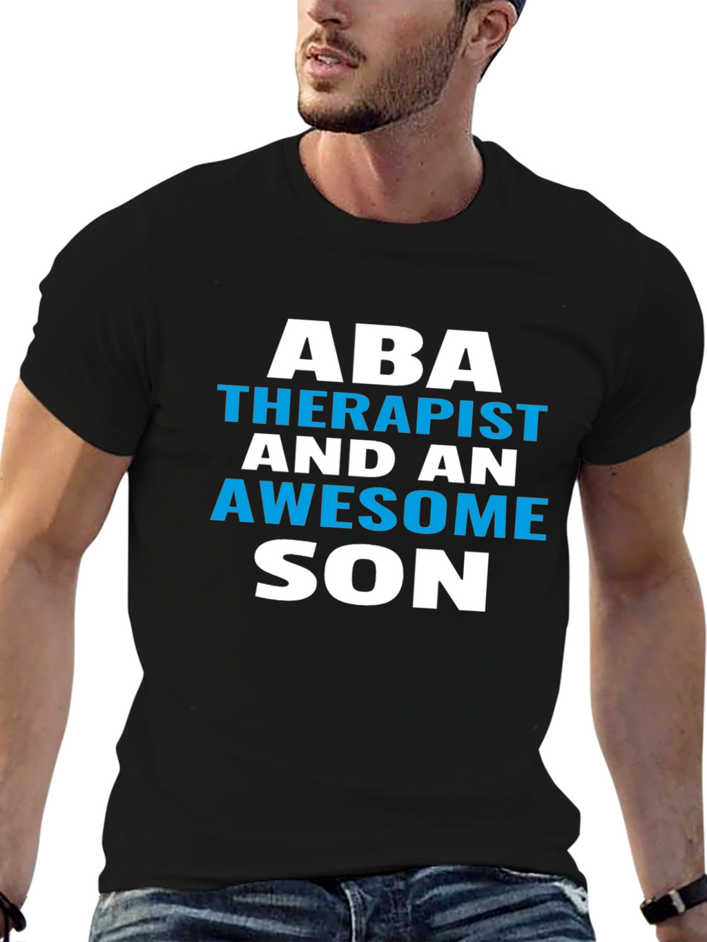 ABA Therapist Awesome Son T-Shirt