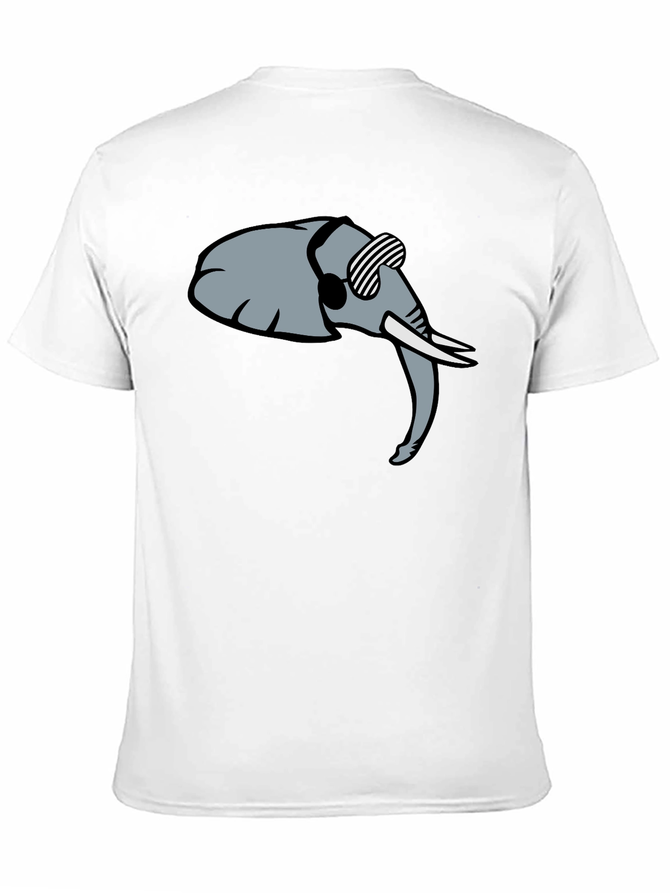 Cool Elephant Graphic Tee - Trendy Black Shirt