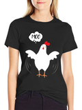 Moo Chicken T-Shirt - Funny Animal Tee