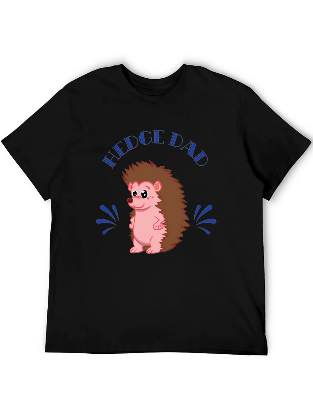 Hedge Dad T-Shirt - Cute Hedgehog Design