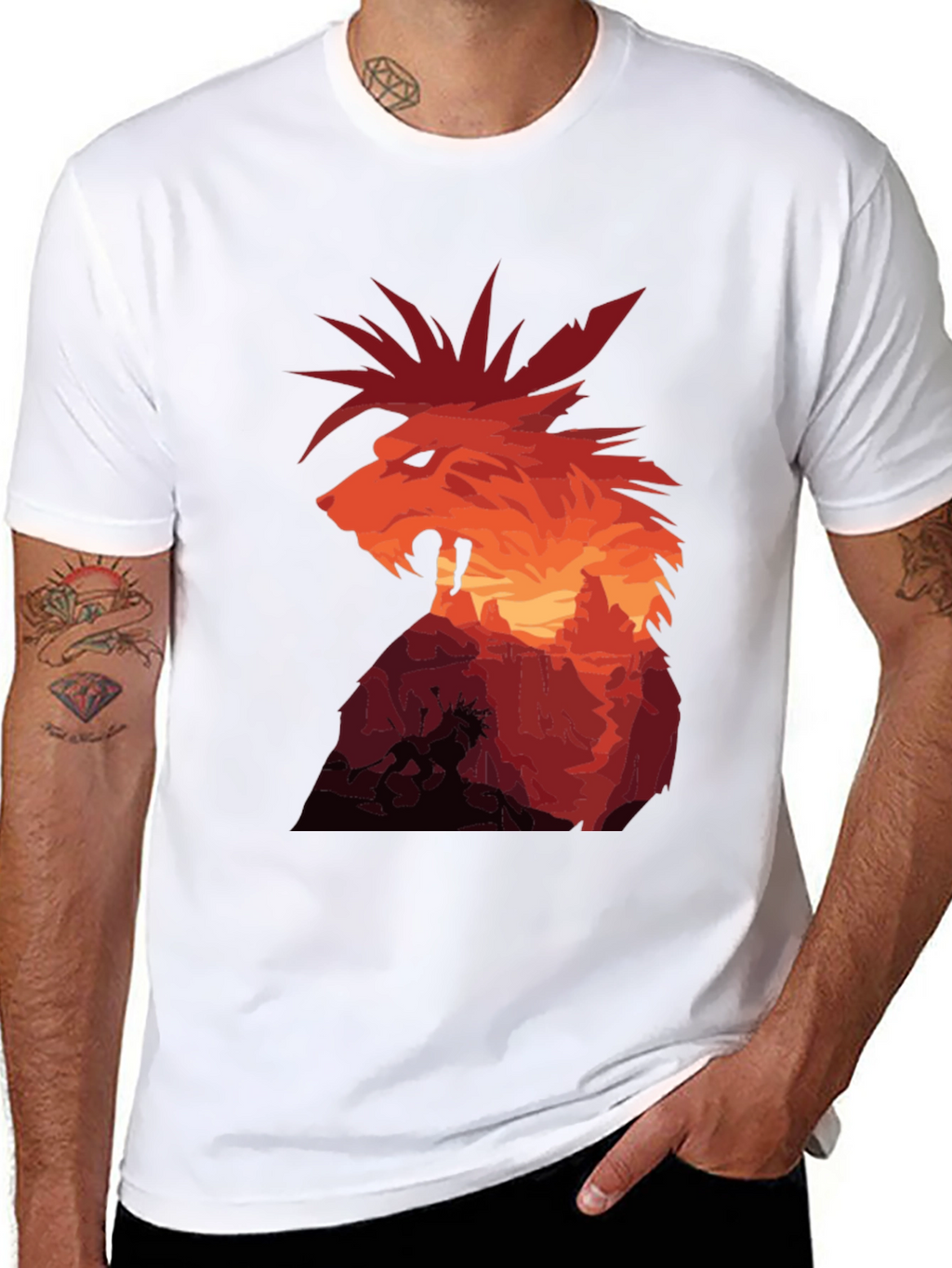 Red XIII Graphic T-Shirt