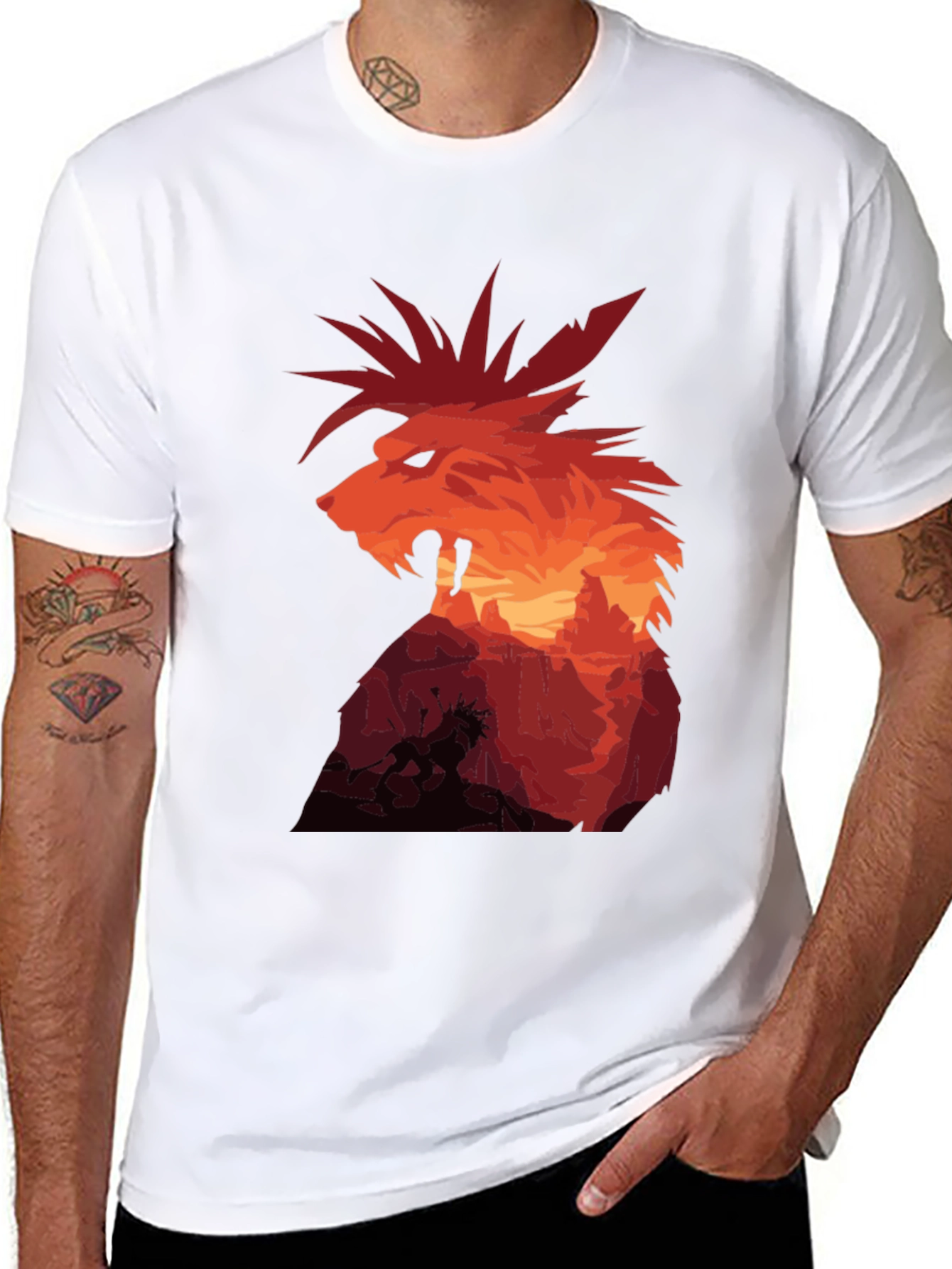 Red XIII Graphic T-Shirt