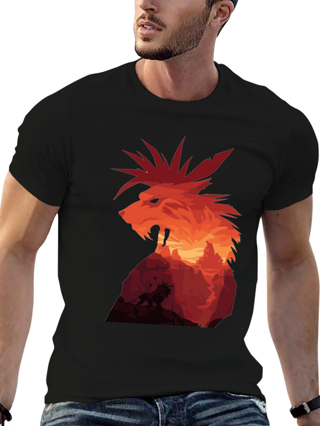 Red XIII Graphic T-Shirt