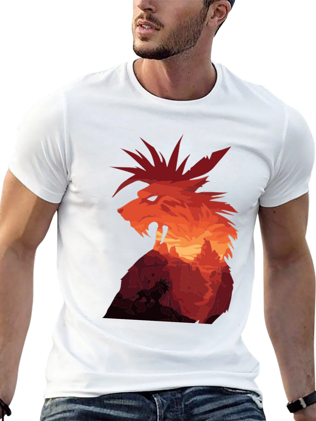 Red XIII Graphic T-Shirt