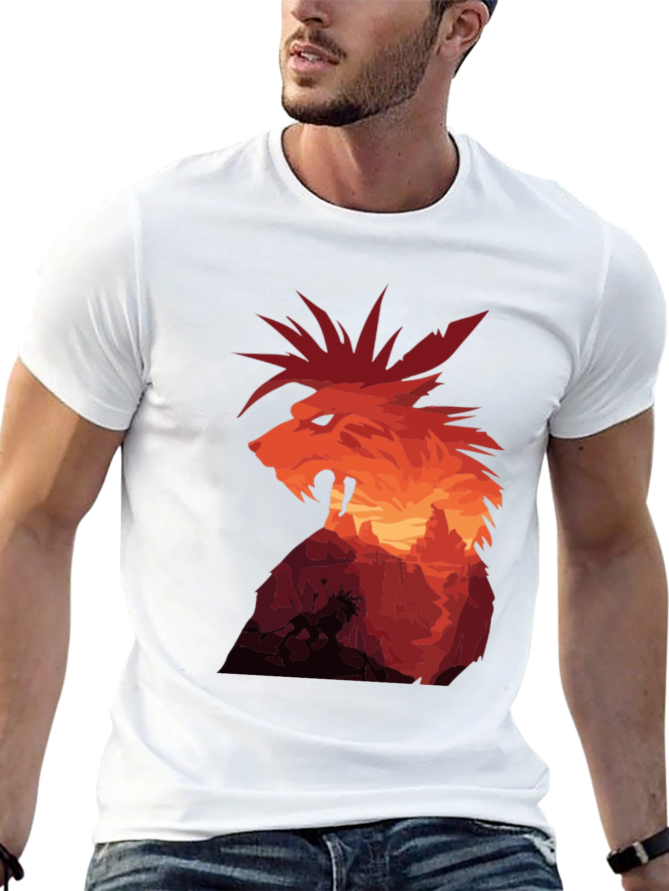 Red XIII Graphic T-Shirt