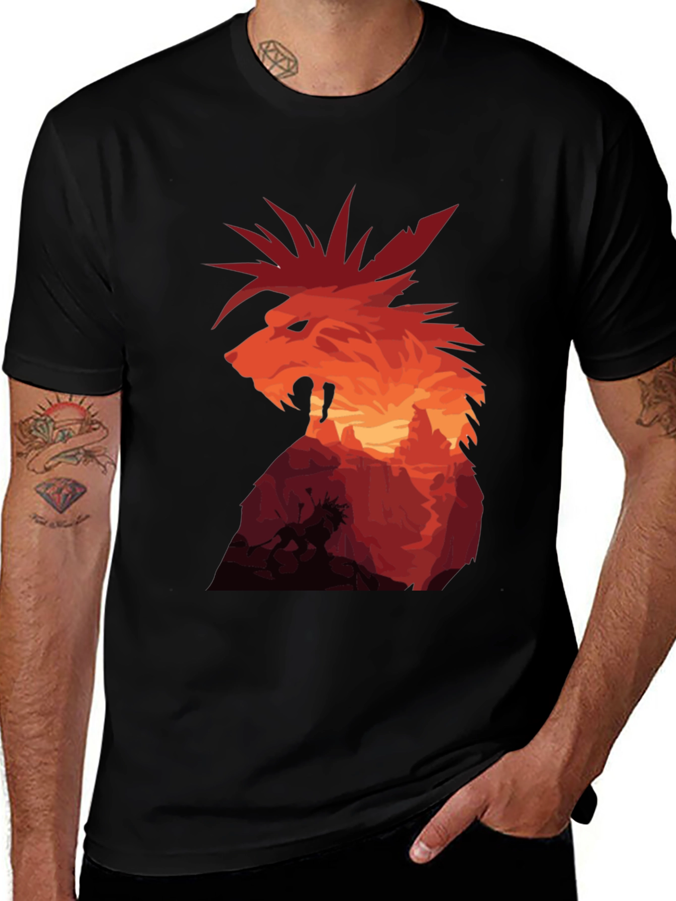 Red XIII Graphic T-Shirt